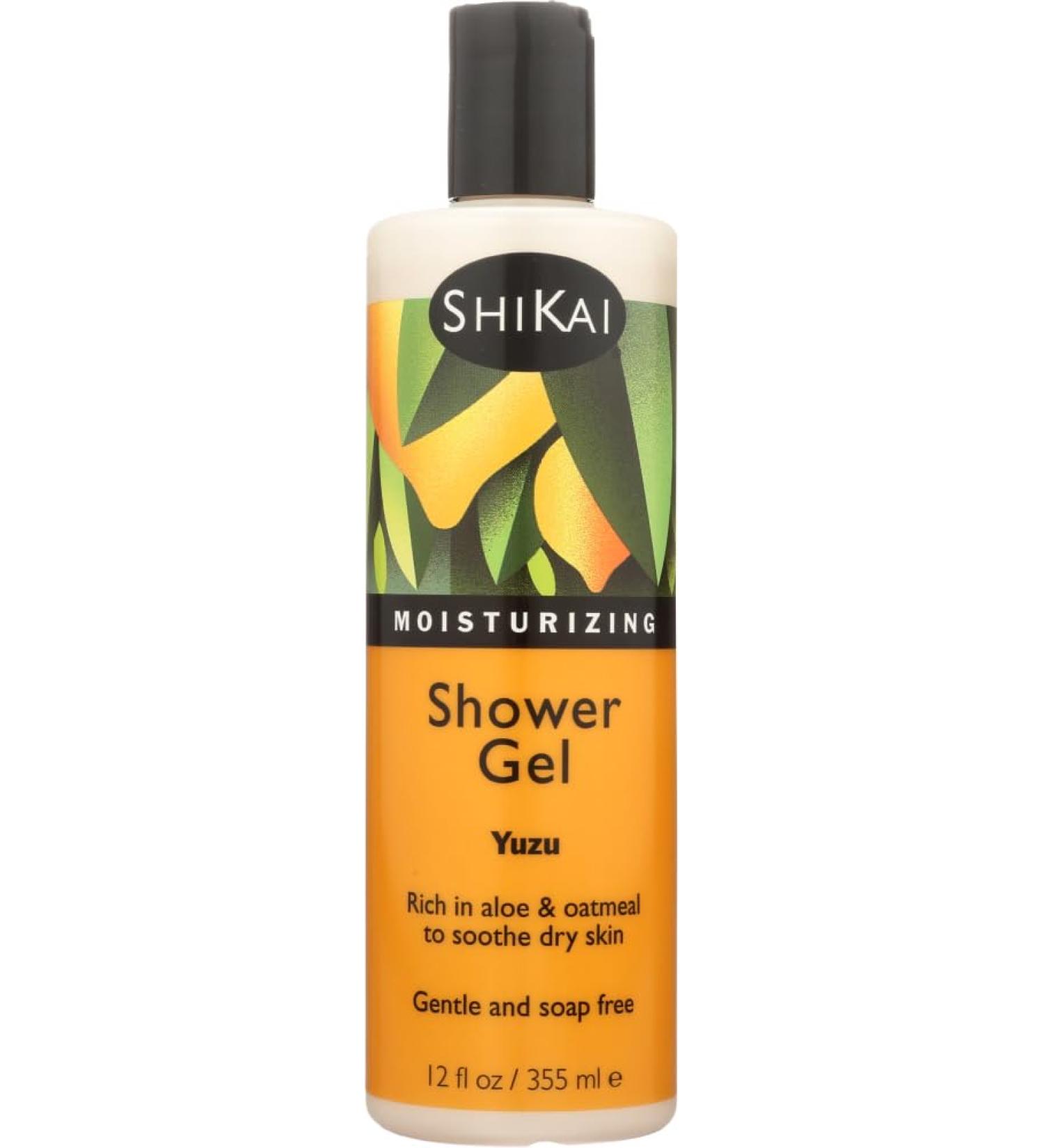 Shikai Yuzu Shower Gel - Refreshing Citrus Foaming Cleanser for All Skin Types | Shop Internationally - Buy Online on GoSupps.com