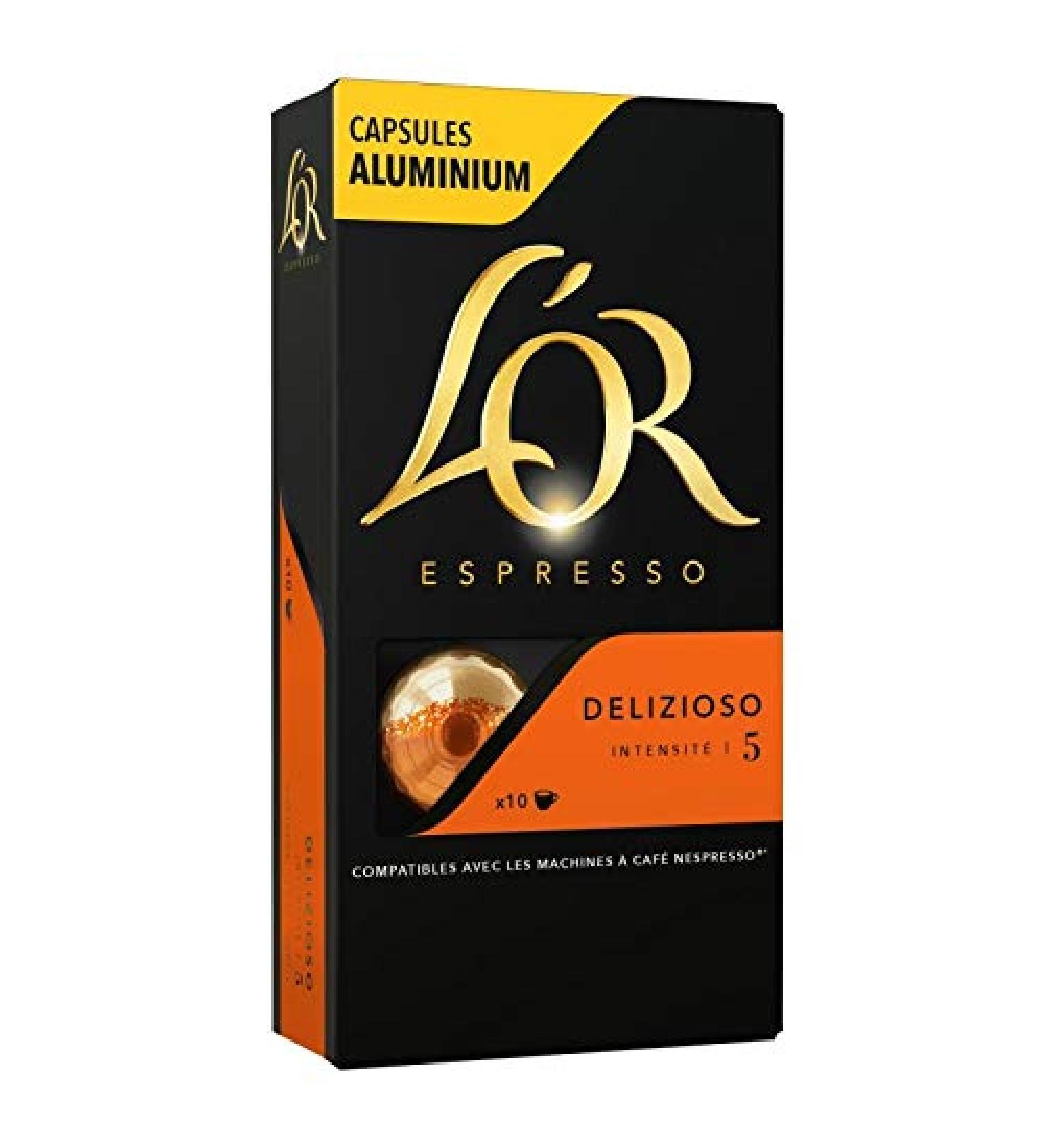  g neric OR|Espresso Delizioso Capsules X10 52G|(Set of 4)|best deal - Buy Online on GoSupps.com
