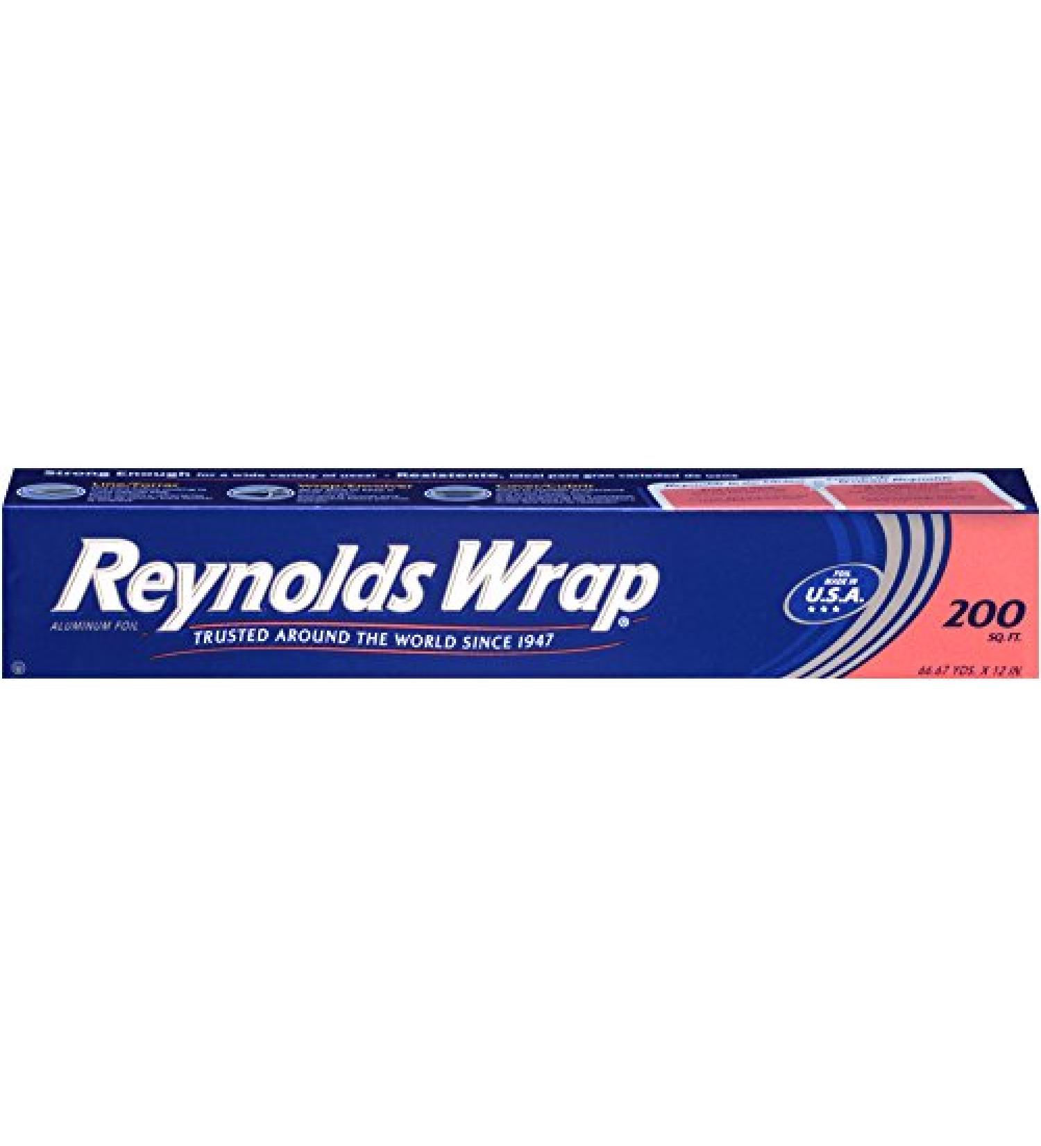 Reynolds Wrap Aluminum Foil 200 sq ft - Versatile Kitchen Essential - Buy Online on GoSupps.com