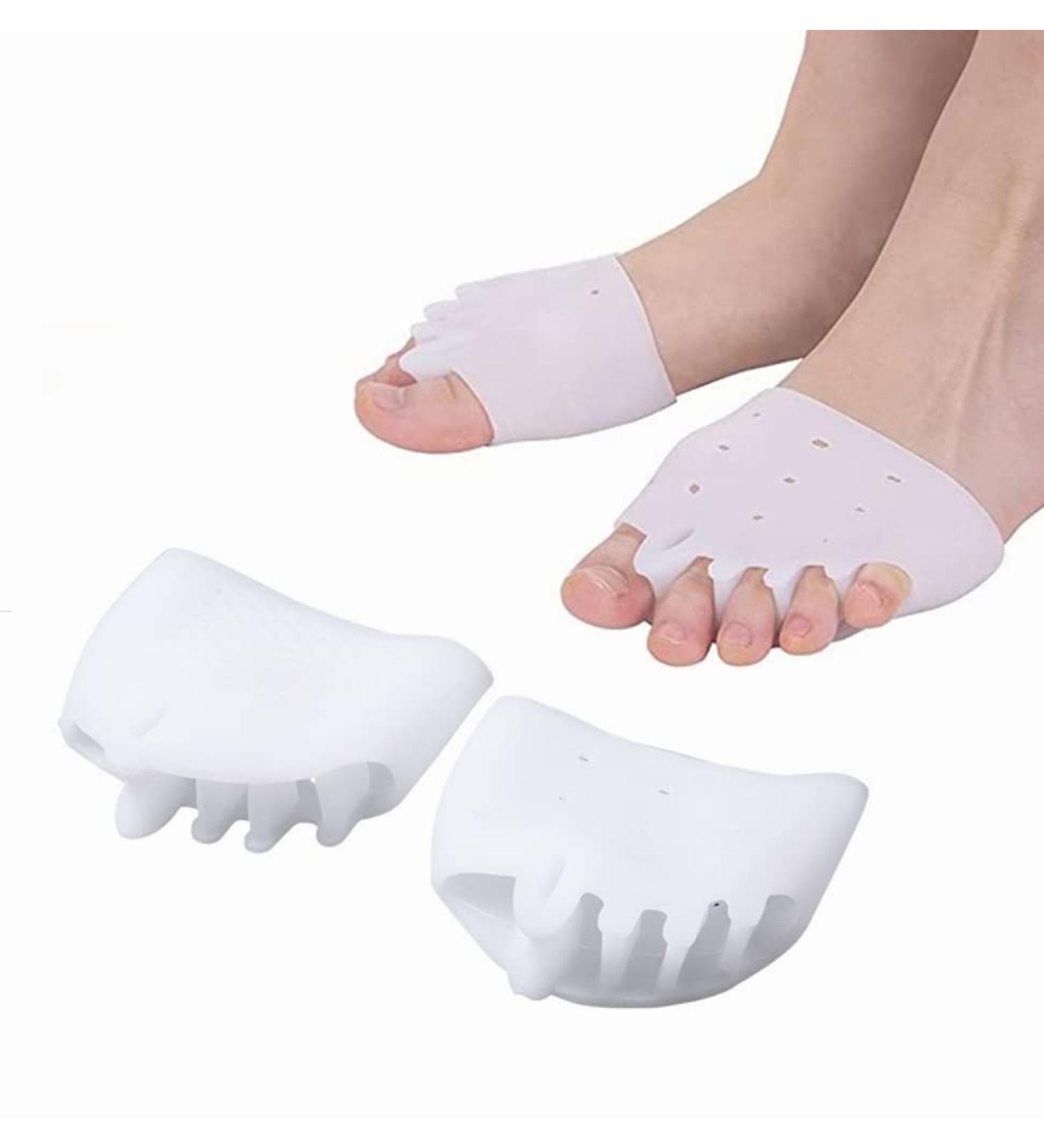 Five Hole Toe Splitter Forefoot Pad - Overlapping Toe Separator for Bunion Relief - Buy Online on GoSupps.com