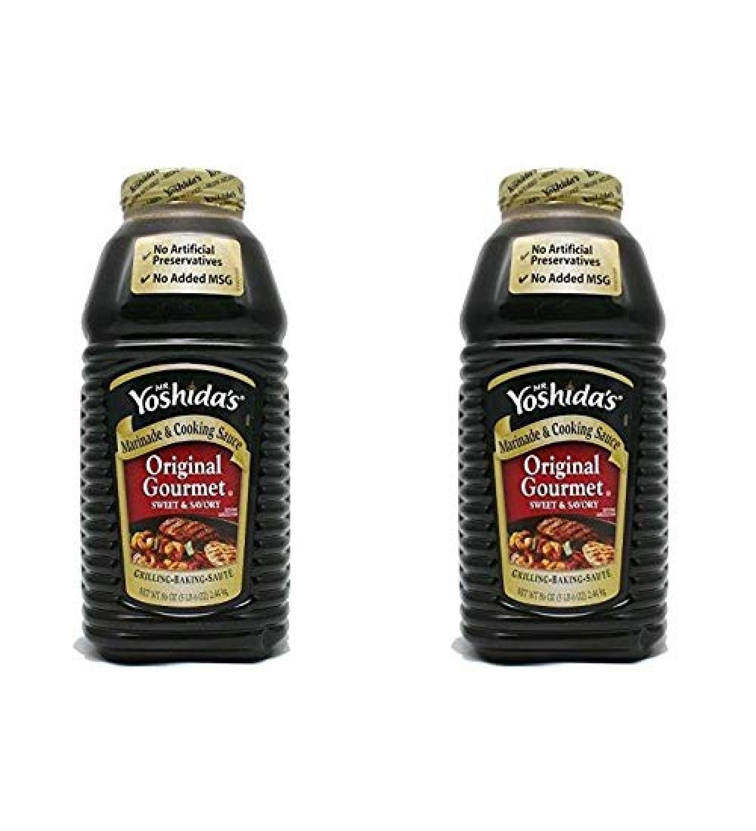 Mr. Yoshida's Original Gourmet Sauce 1 Pack (86 Ounce) Pack of 2