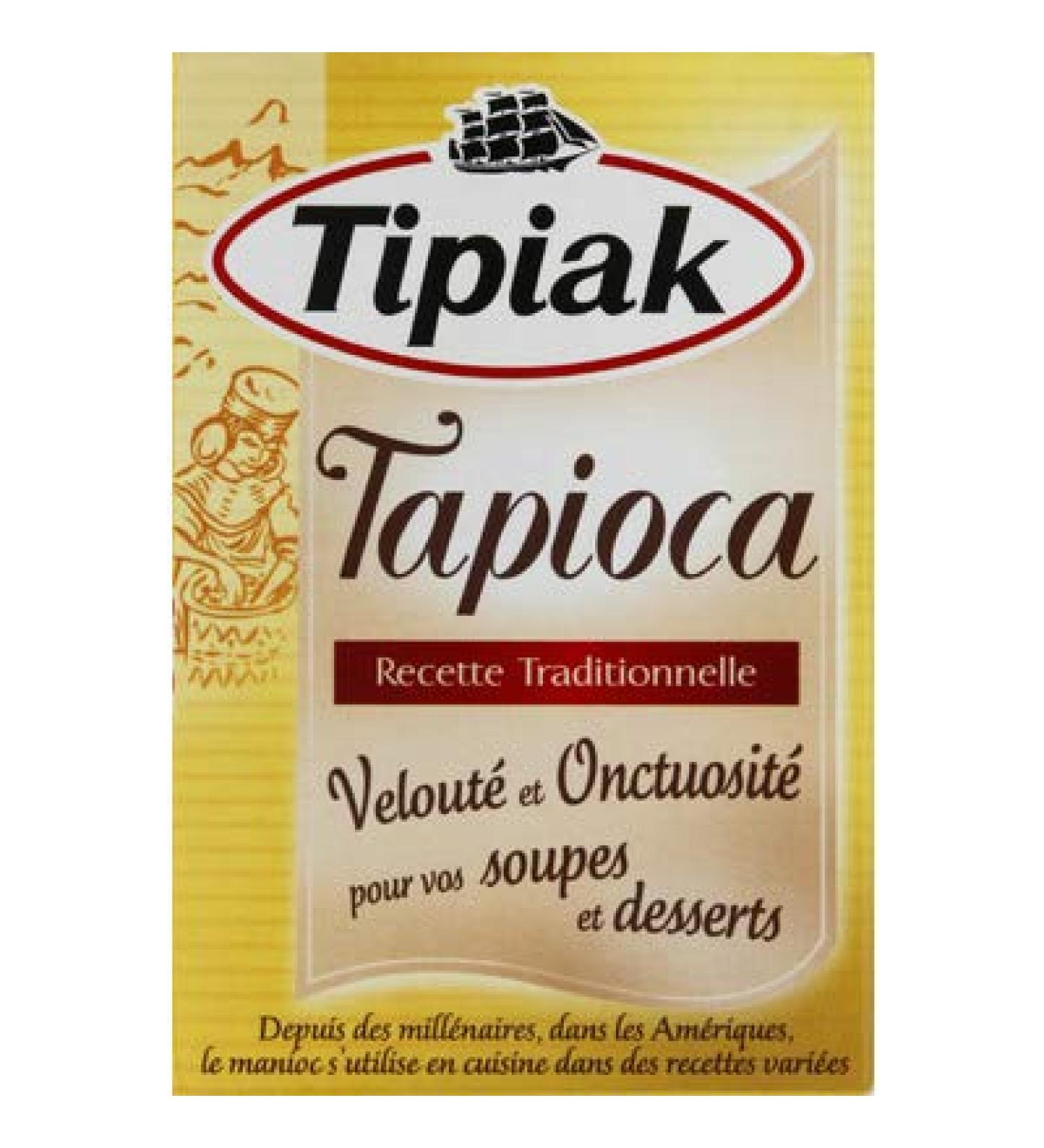 Tipiak Tapioca, traditional recipe, velvety and creaminess for your soups and desserts - The box of 250 g