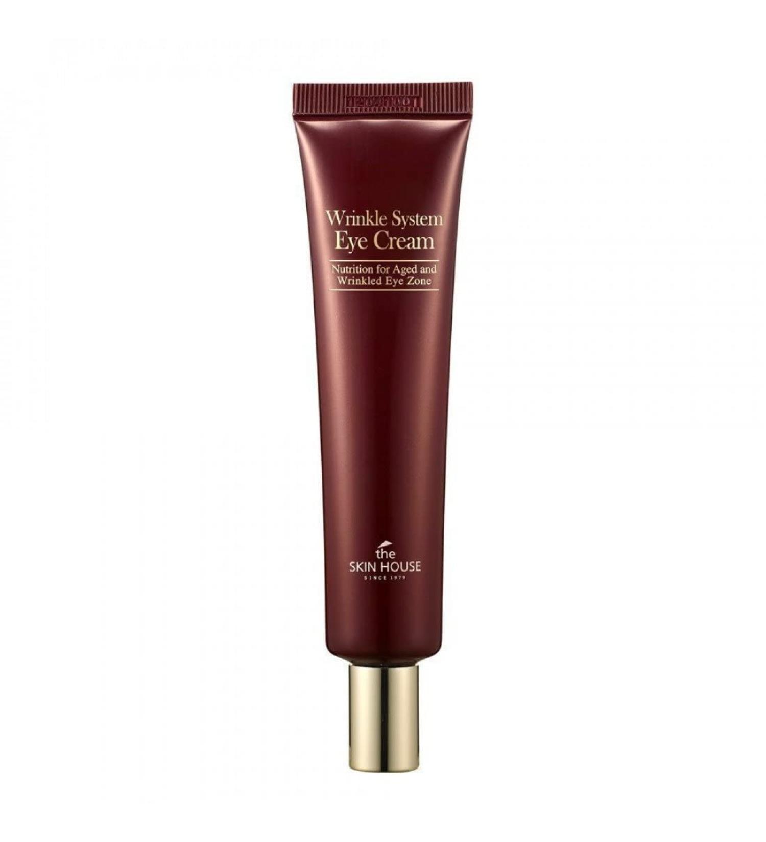 The Skin House Wrinkle System Eye Cream 40 ml restores the skin's natural density elasticity and moisture rate