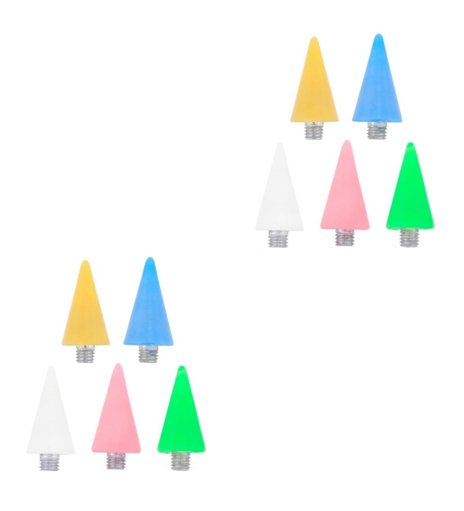 Healeved 2 Sets Pen Tip Nail Rhinestone Dotting Pencil Tip Rhinestones Picker Tips Wax Pencil Bead Picker Tool Nail Point Pen Head Wax Replacement Tips Manicure Tools Double Head - Buy Online on GoSupps.com