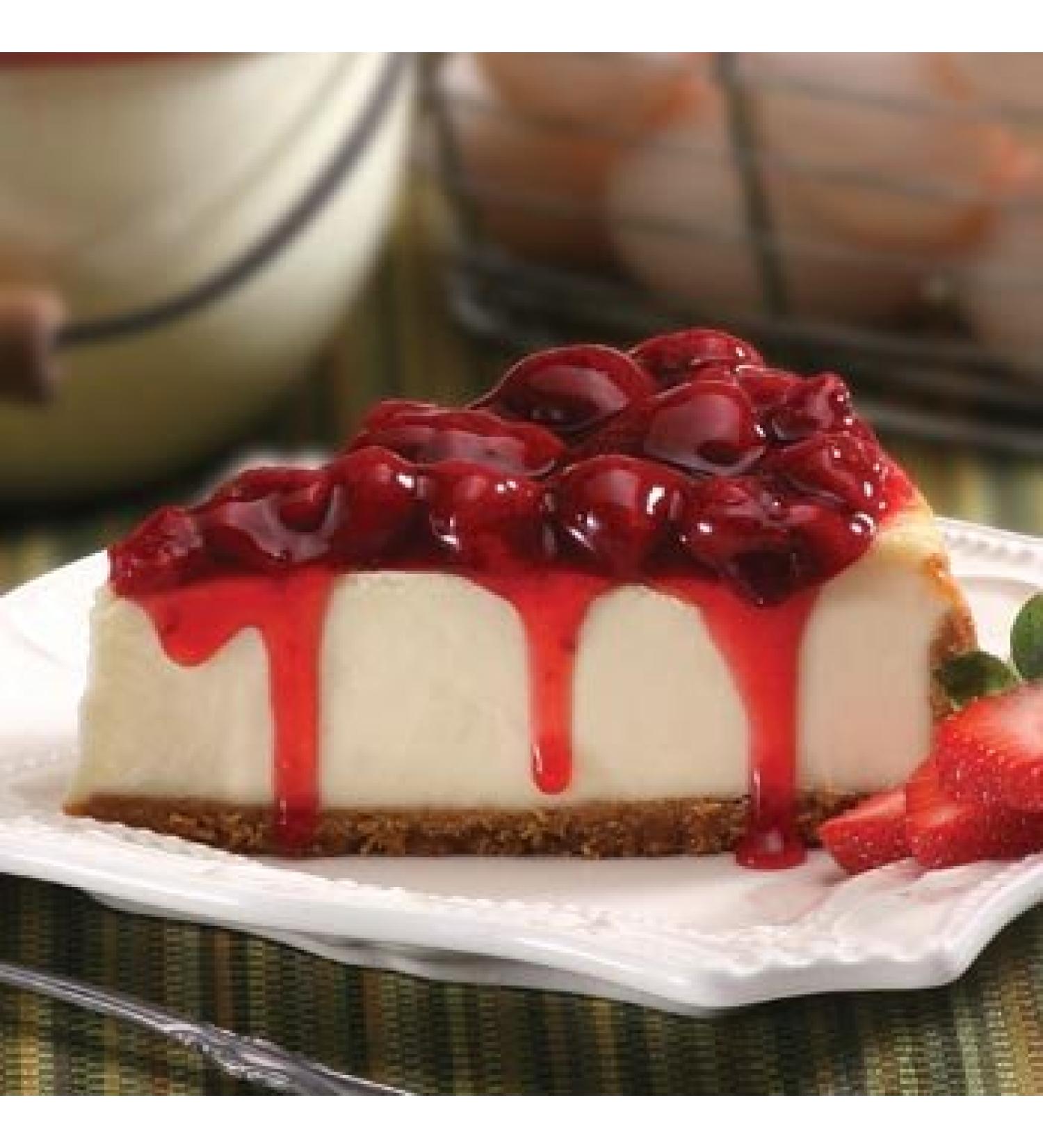 David's Cookies Strawberry Cheesecake - Premium Fresh Ingredients - Surprise Your Friend and Family With Our Strawberry NY Stylish Cheesecake Cake Dessert - Buy Online on GoSupps.com