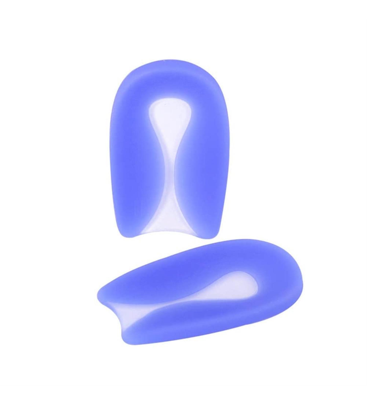 Heel Inserts Silicone Shock Absorption - Extra Soft Heel Protectors for Pain Relief | Adult Breathable Design - Ideal for Heel Spurs (Small - Buy Online on GoSupps.com
