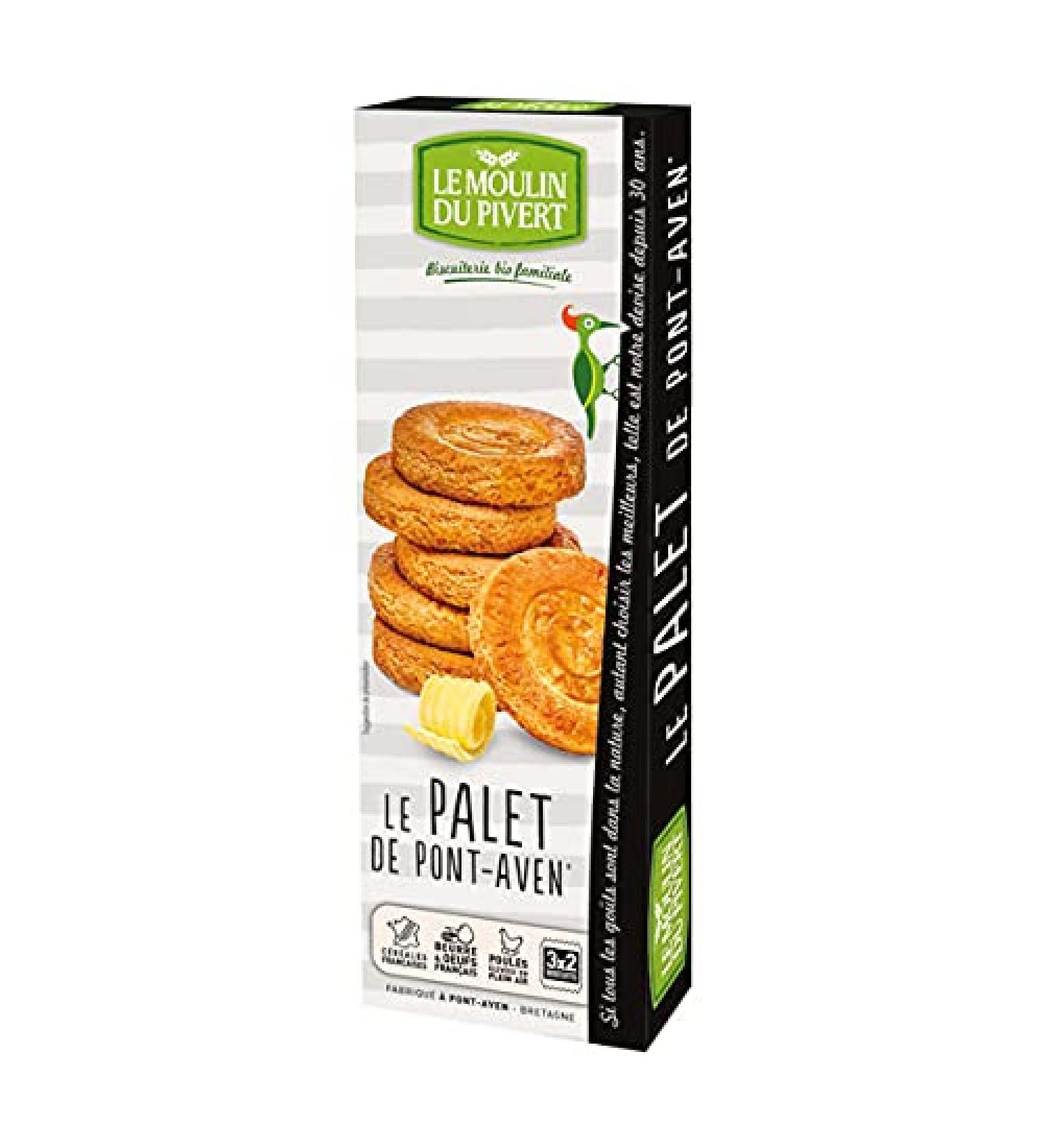 Le Moulin Du Pivert - Palets De Pont-Aven 100G - Sold per unit - Buy Online on GoSupps.com