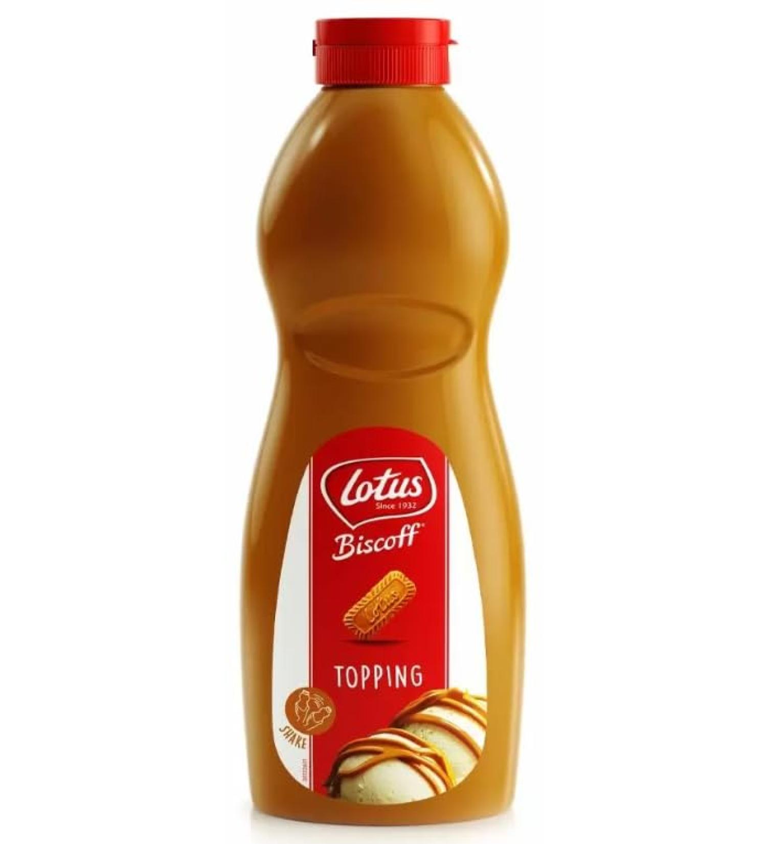 Ellies Jellies Lotus Biscoff Topping Sauce 1kg x1