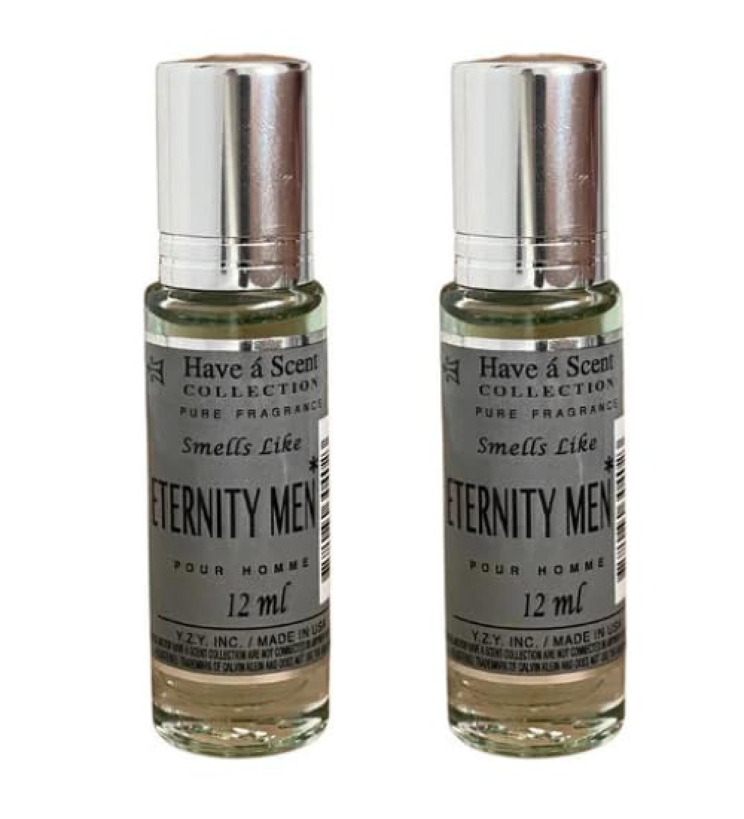 Fragrance Perfume smell like Eternity Men Roll On Oil 12 ml (Pack of 2)