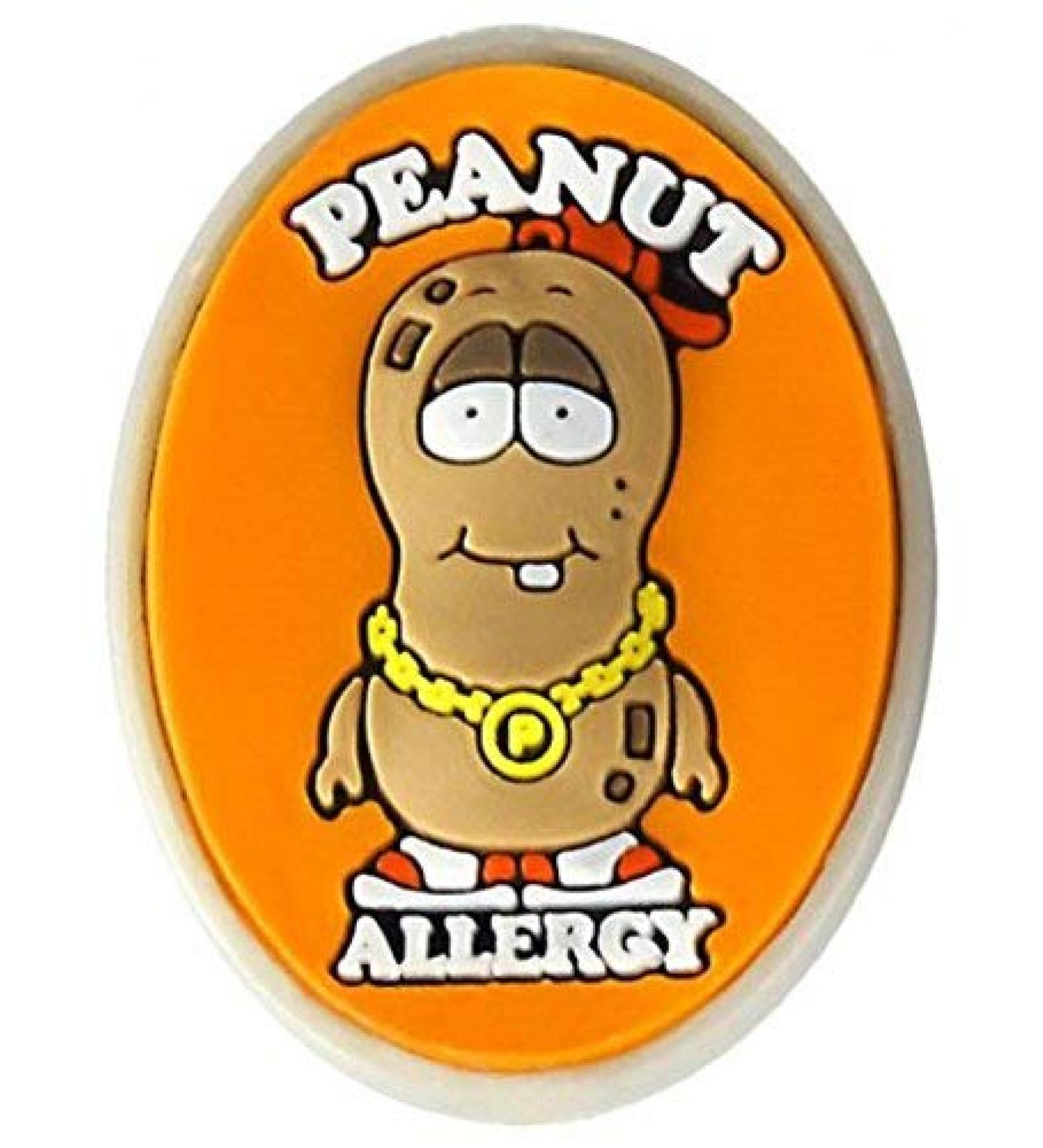 AllerMates Peanut Allergy Charm for Multi-Allergy Wristband: P. Nutty
