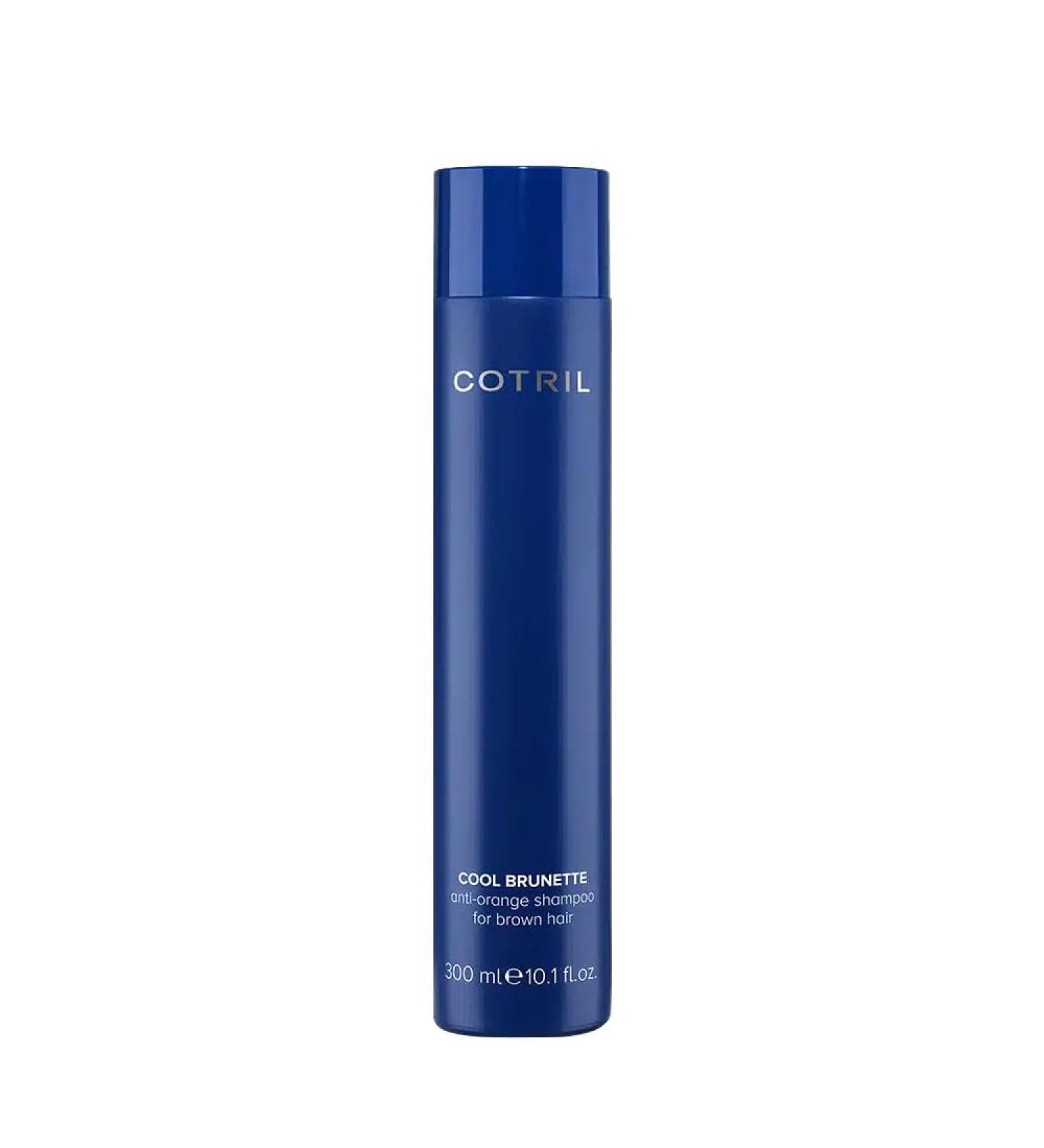Cotril Cool Brunette Intense Anti-Orange Shampoo 300ml - anti orange shampoo for brown hair