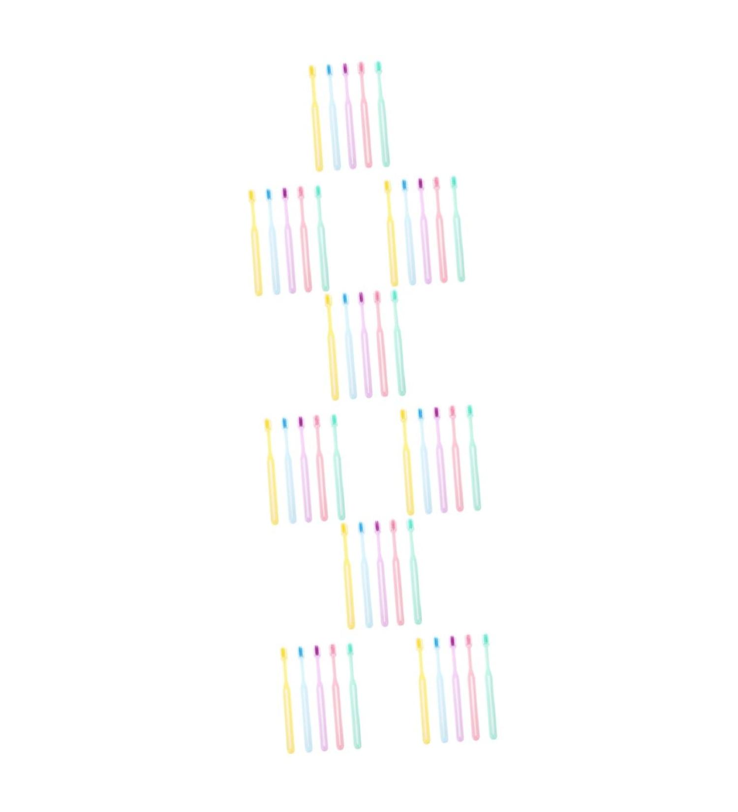 Buy Homsfou 45 PC Toothbrush & Travel Accessories Set - Bulk Toothpaste Folding Brushes Outdoor Cleaning Gear & Massage Tools - 3 Color Options Available - Buy Online on GoSupps.com