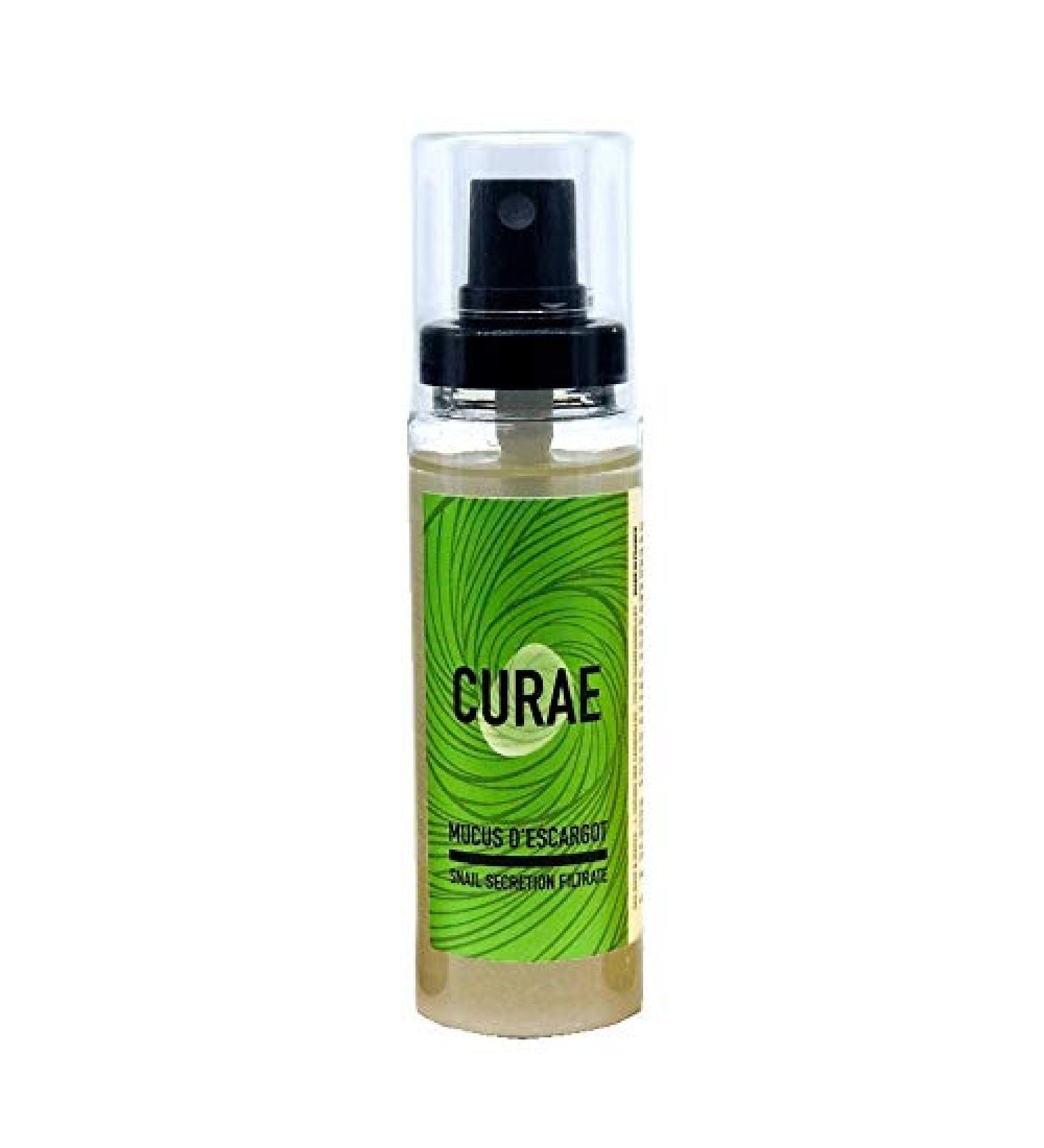 CURAE - 96% Pure Snail Slime - anti stretch marks, acne, scars, damaged skin & hair - 100% Natural & made in France