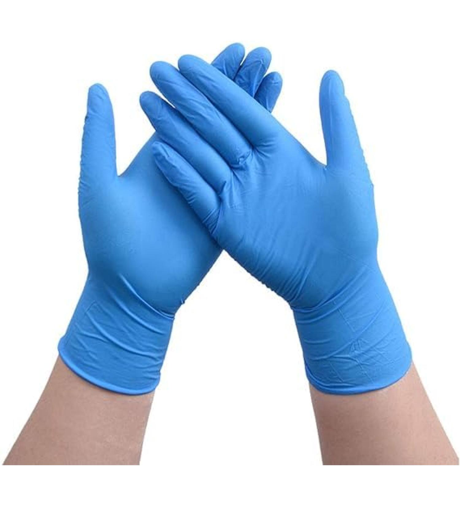 250PCS Nitrile Disposable Gloves Latex Free Powder Free Glove Ship From Canada Medium