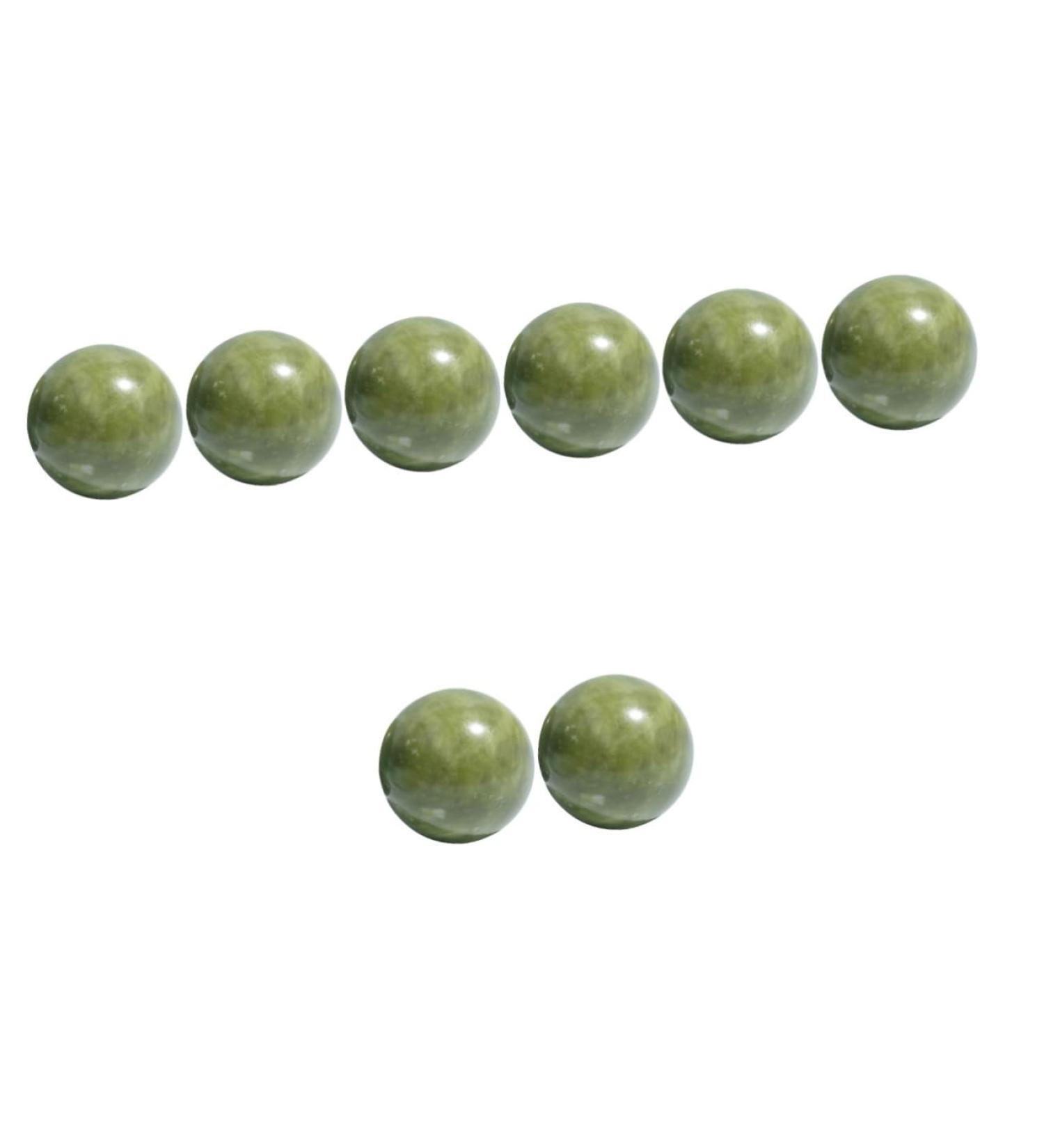 Magiclulu 8 STK Handball Massage Roller Balls - Chinese Jade Massage Tools for Hand Therapy & Meditation | International Shipping - Buy Online on GoSupps.com