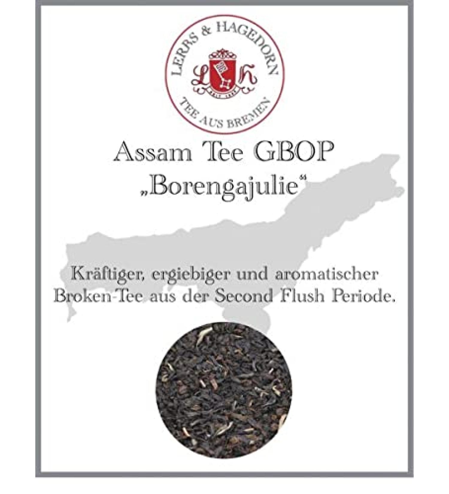  Lerbs & Hagedorn Assam GBOP Borengajulie T-shirt 250 g - Buy Online on GoSupps.com