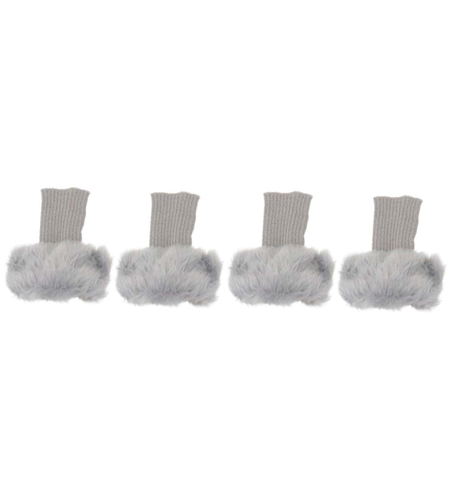 Buy Besportble 2 Pair Fur Boot Covers for Women | Warm Ankle Boot Cuffs & Leg Gums for Winter - Buy Online on GoSupps.com