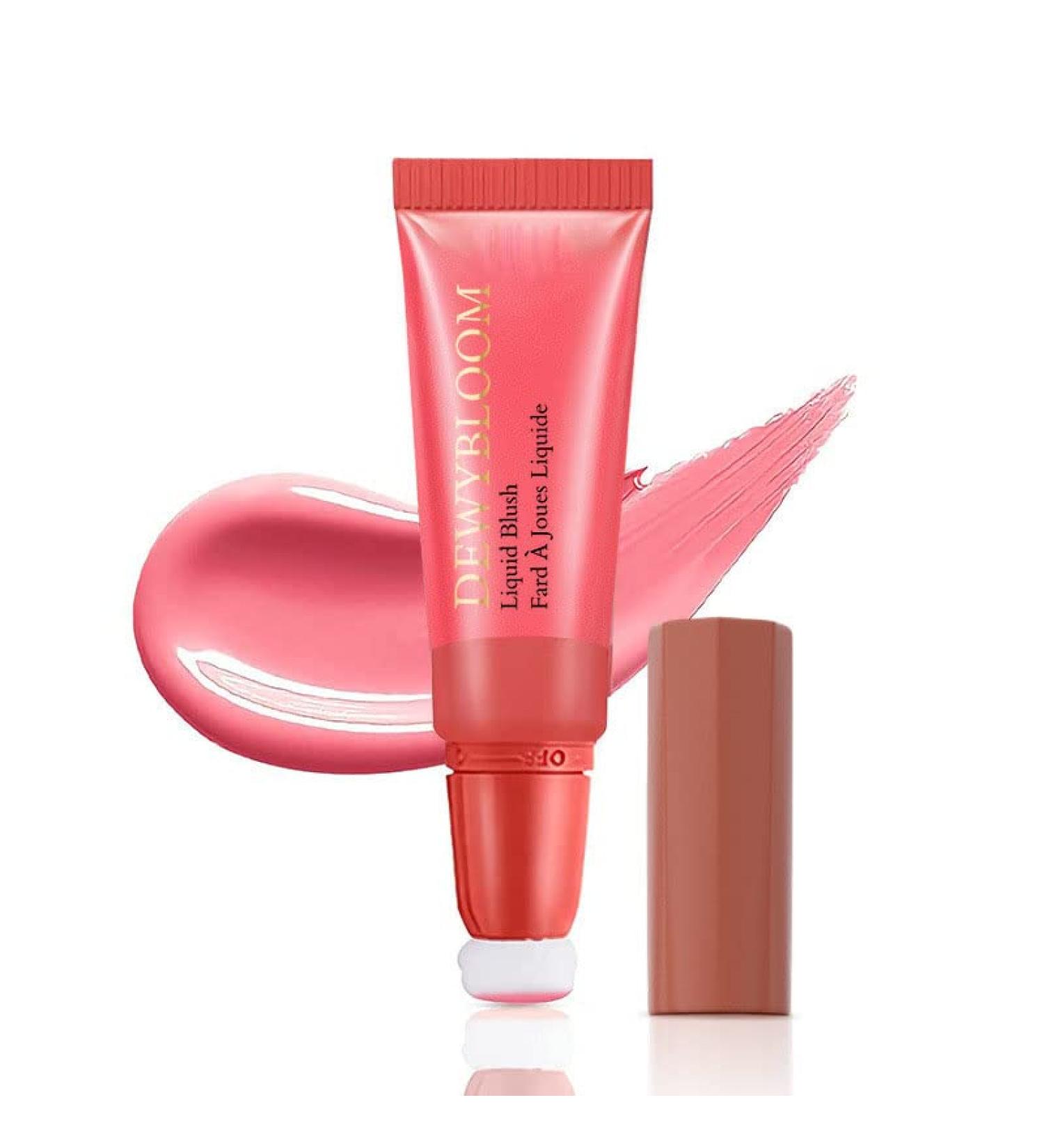 Soft Matte Liquid Blush Beauty Wand - Halo Glow Creamy Natural Blush (103 Cool Pink) - Buy Online on GoSupps.com