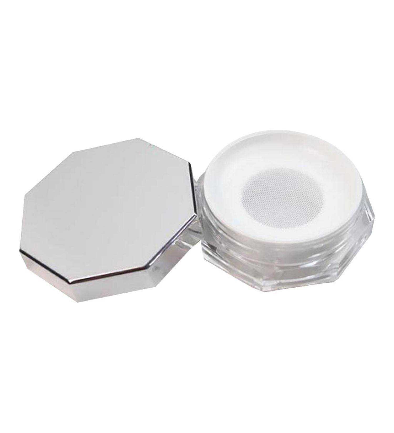 Buy #N/A Empty Powder Compact - Portable Makeup Box with Sieve for Loose Powder & Blusher | Perfect Makeup Container for Travel - Buy Online on GoSupps.com