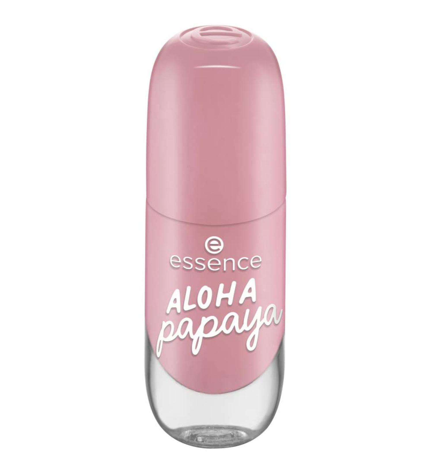 Essence Cosmetics Gel Nail Color No. 38 Aloha Papaya - Long-lasting Vegan Glossy Pink Nailack (8 ml) | Buy Internationally - Buy Online on GoSupps.com