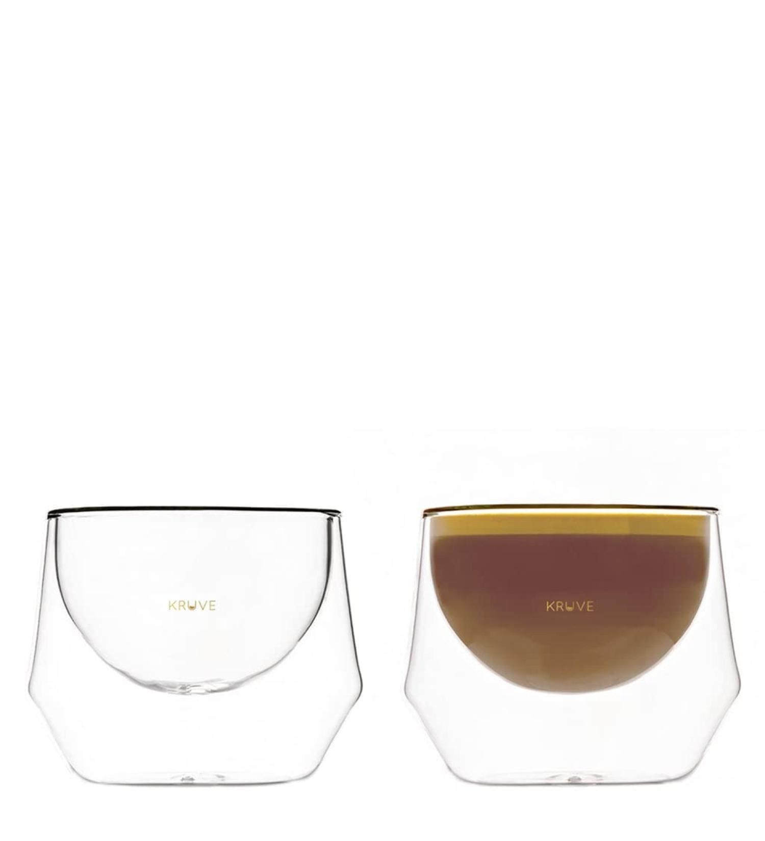 Handmade Double-Wall Milk Drink Glass Set | Set of 2 (5oz/150ml Cortado) - Buy Online on GoSupps.com