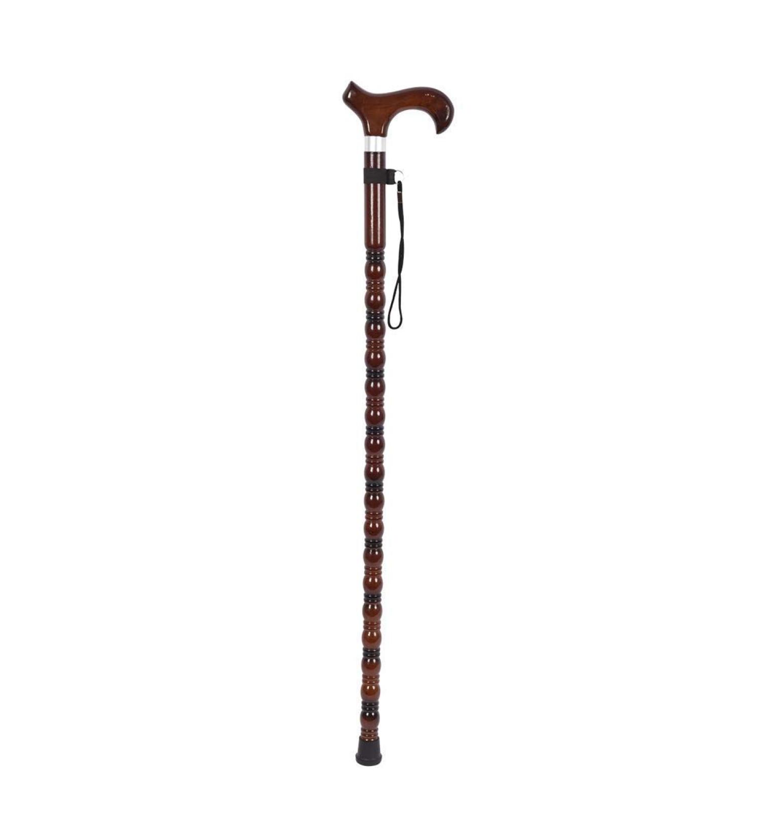 WolFum Elderly Crutch Non-Slip Light Stick Stick Stick Stick Beech Crutches Hello 85cm - Buy Online on GoSupps.com
