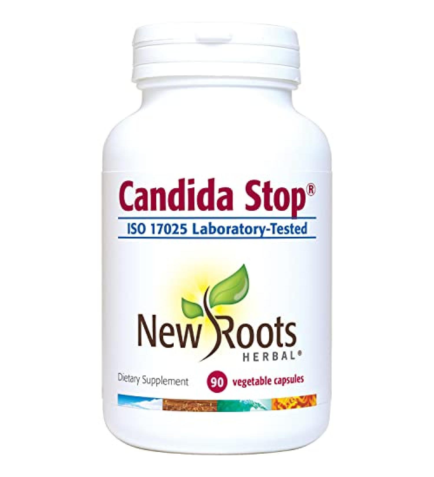 New Roots Herbal Intestinal Flora Support | Oregano Echinacea Botanical Complex | Digestion Relief for Men and Women | 90 Capsules - Buy Online on GoSupps.com