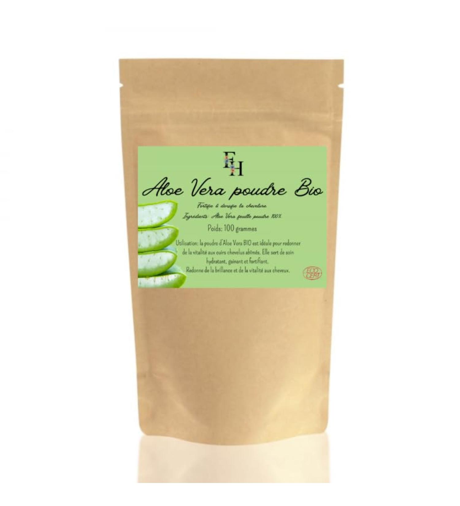 Organic Aloe Vera Powder - 100 gram sachet