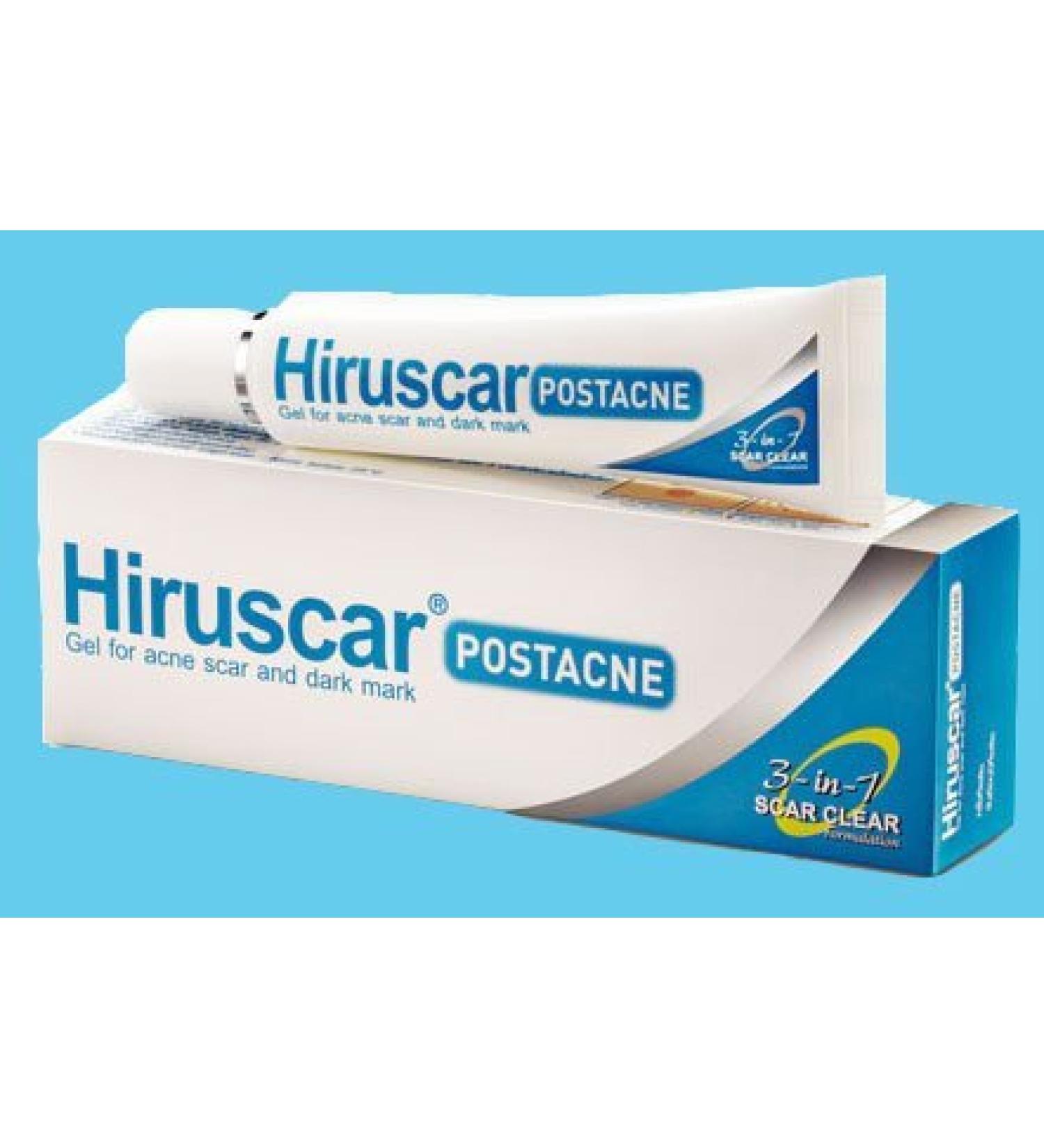 Hiruscar Postacne Gel for Acne Scar & Dark Spot 10g