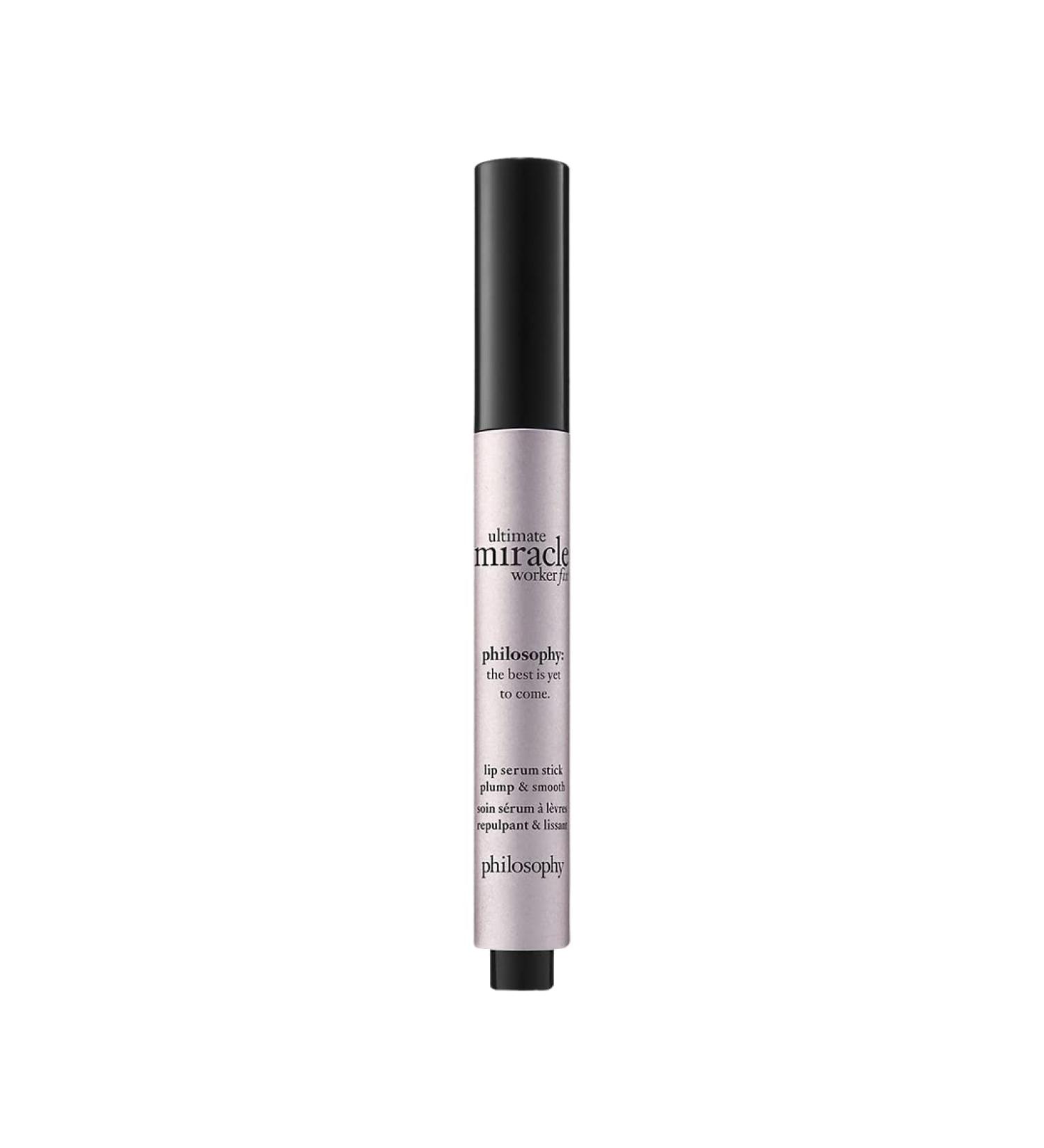 philosophy ultimate miracle worker fix lip serum stick plump & smooth  1.8 g.