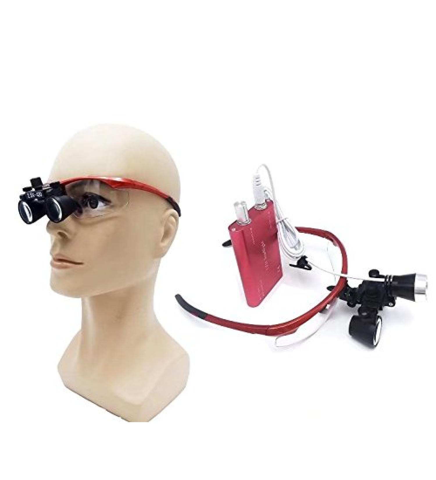 BoNew Portable Surgical Binocular 2.5x 420mm with Optical Glass & 3W LED Headlight - Ideal for Surgeons & Medical Professionals | International Shipping Available - Buy Online on GoSupps.com