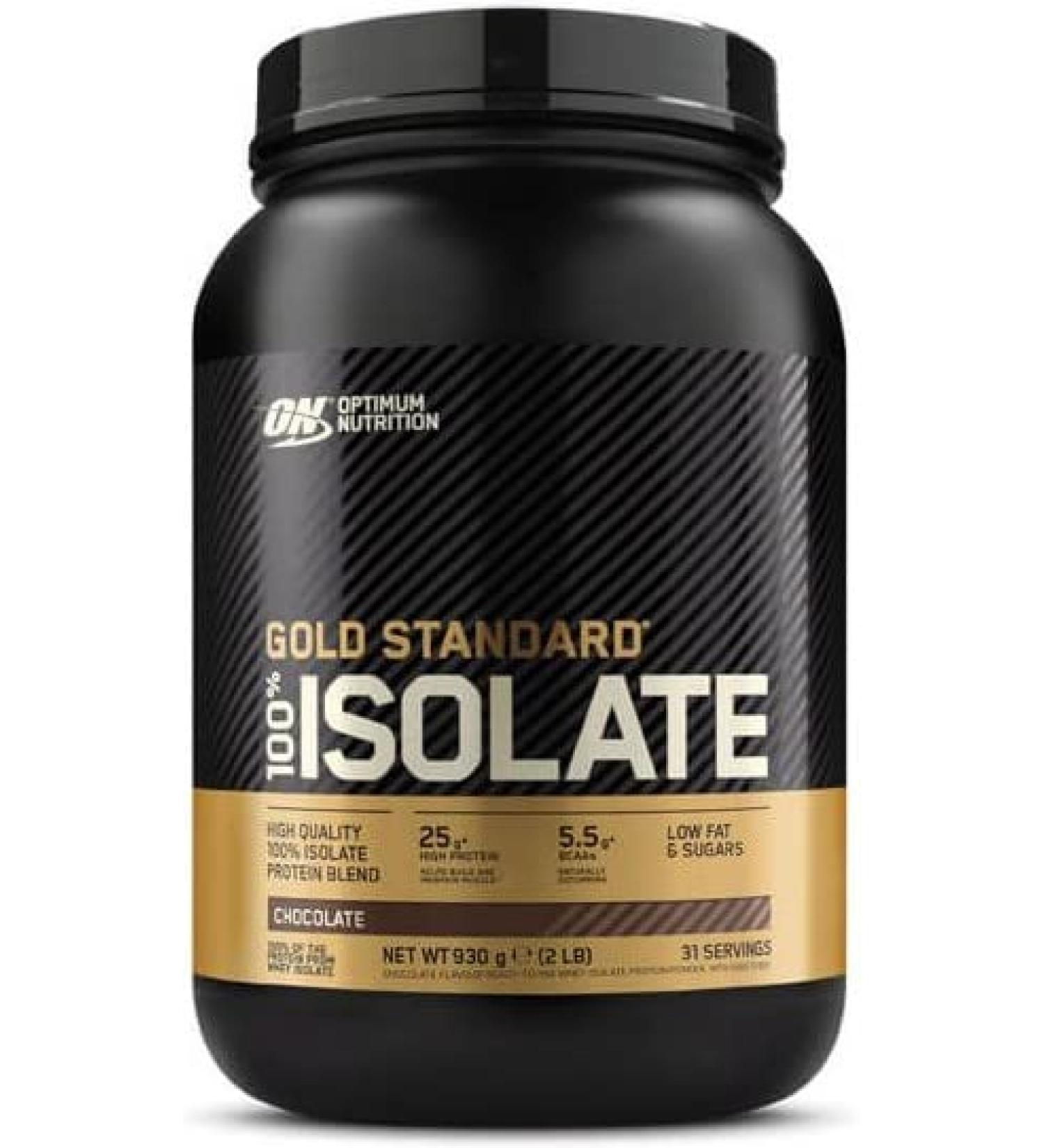 OPTIMUM NUTRITION GOLD STANDARD 100% ISOLATE chocolate flavour 930 g