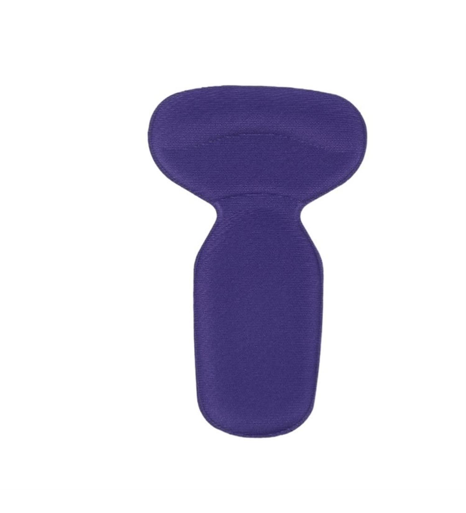 Heel Liner Sponge Thick Anti-wear Foot Heel Protectors Adult Comfort Sports for Plantar Fasciitis and Heel Blister Prevention(Purple Medium)
