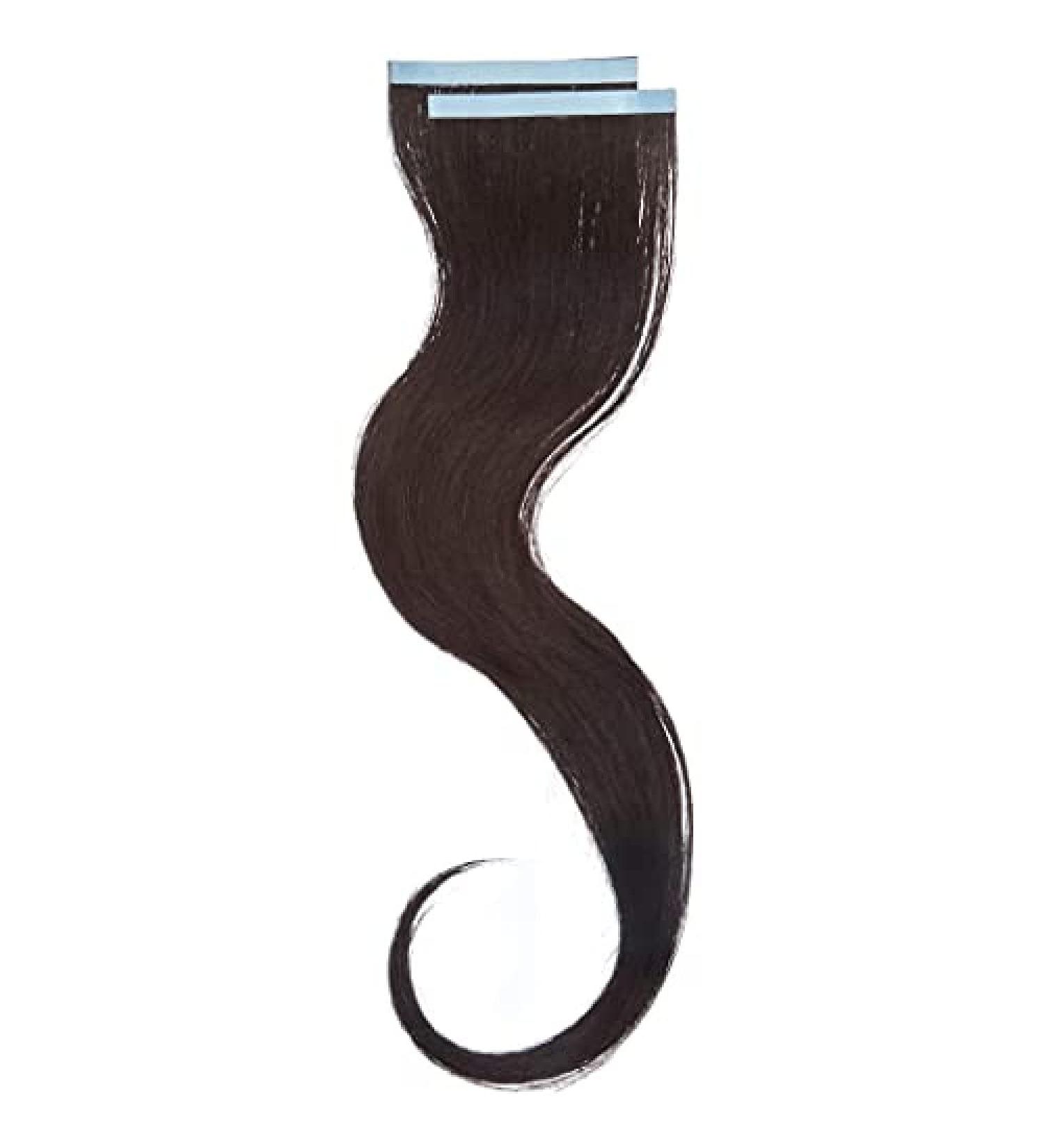 Balmain Tape+Clip Extensions Human Hair 2 Pieces Shade 1 Length 40 Cm