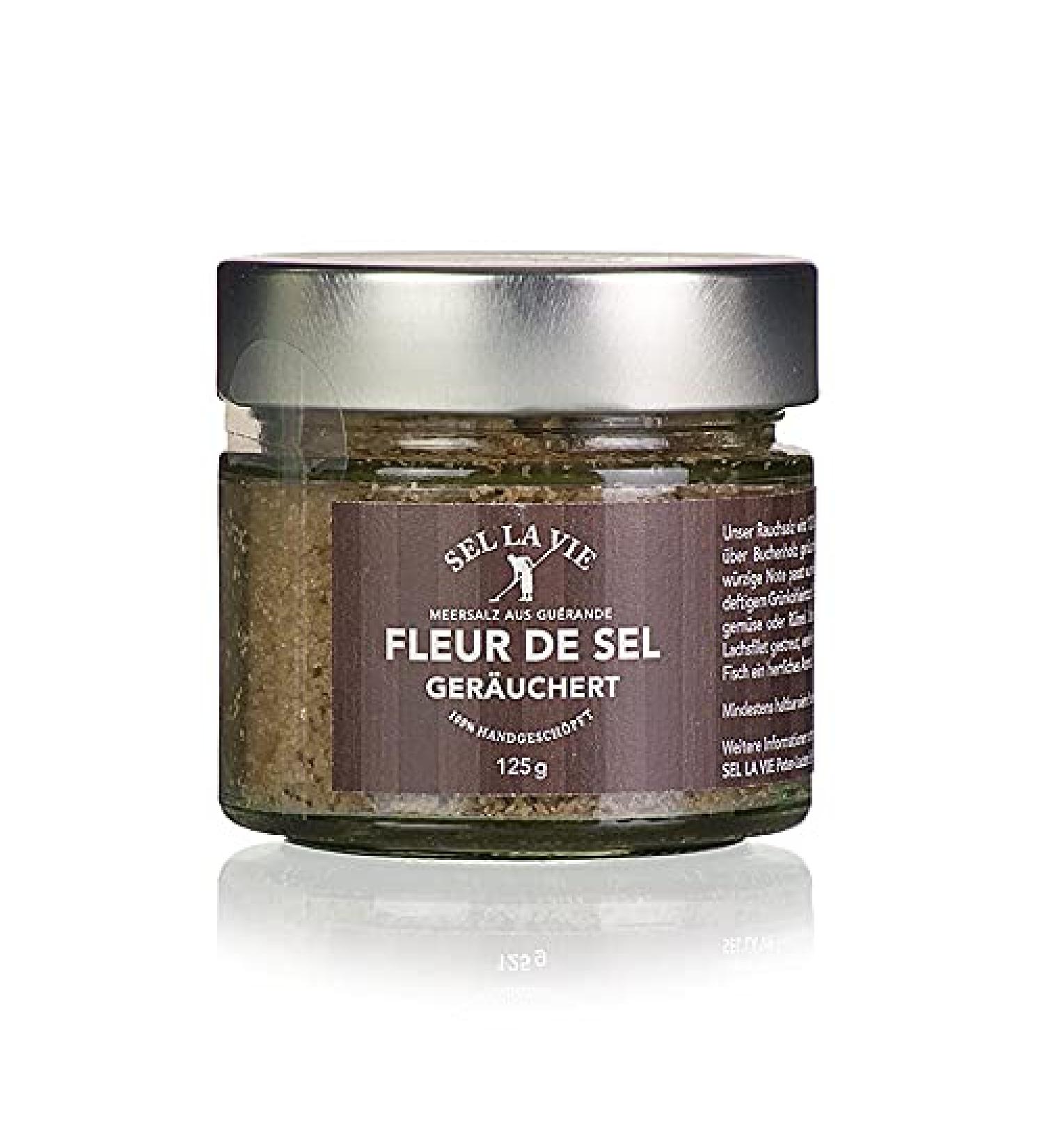 SEL LA VIE Smoked Fleur de Sel Sel la Vie 125g
