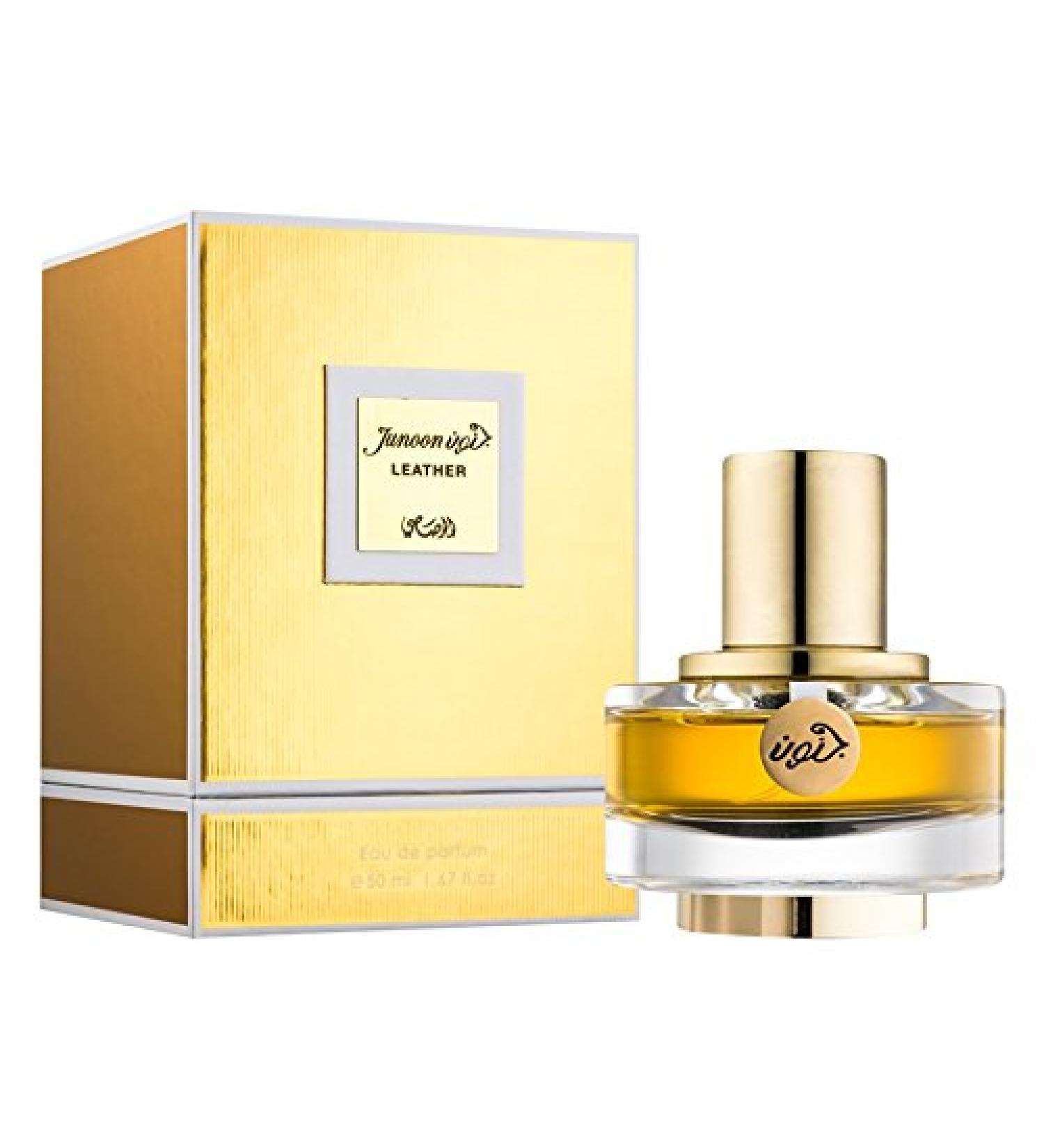 RASASI Junoon Leather for Women EDP (Eau De Parfum) 50 ML (1.7 oz) | Pour Femme Spray | Strong Amber Musk Leather | Signature Arabian Scent Perfumes Junoon Leather - Women - Buy Online on GoSupps.com
