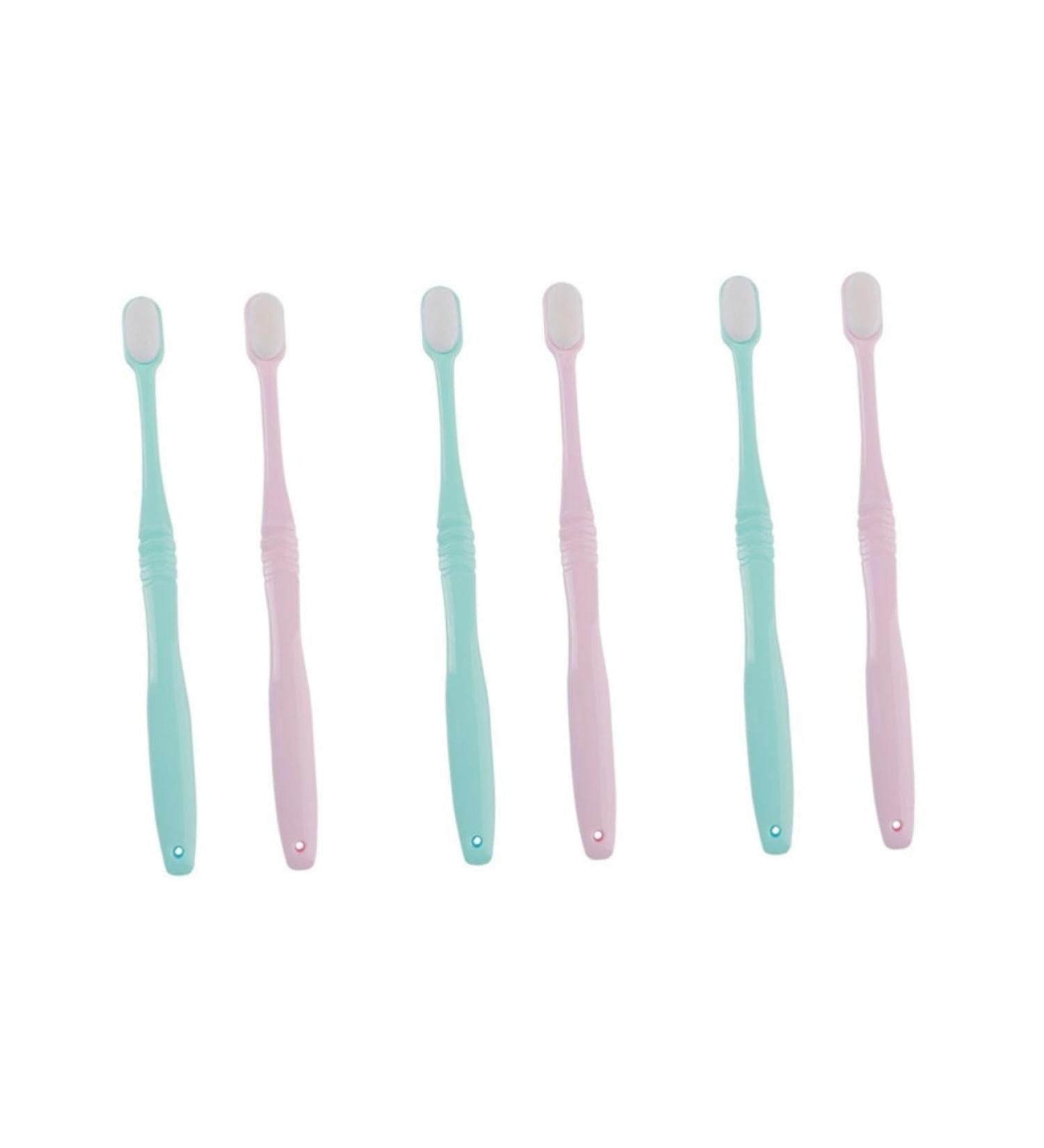 Healvian 6-Pcs Soft Toothbrush Set | Portable Toothbrush for Family Sensitive Gums Toddlers & Adults - Buy Online on GoSupps.com