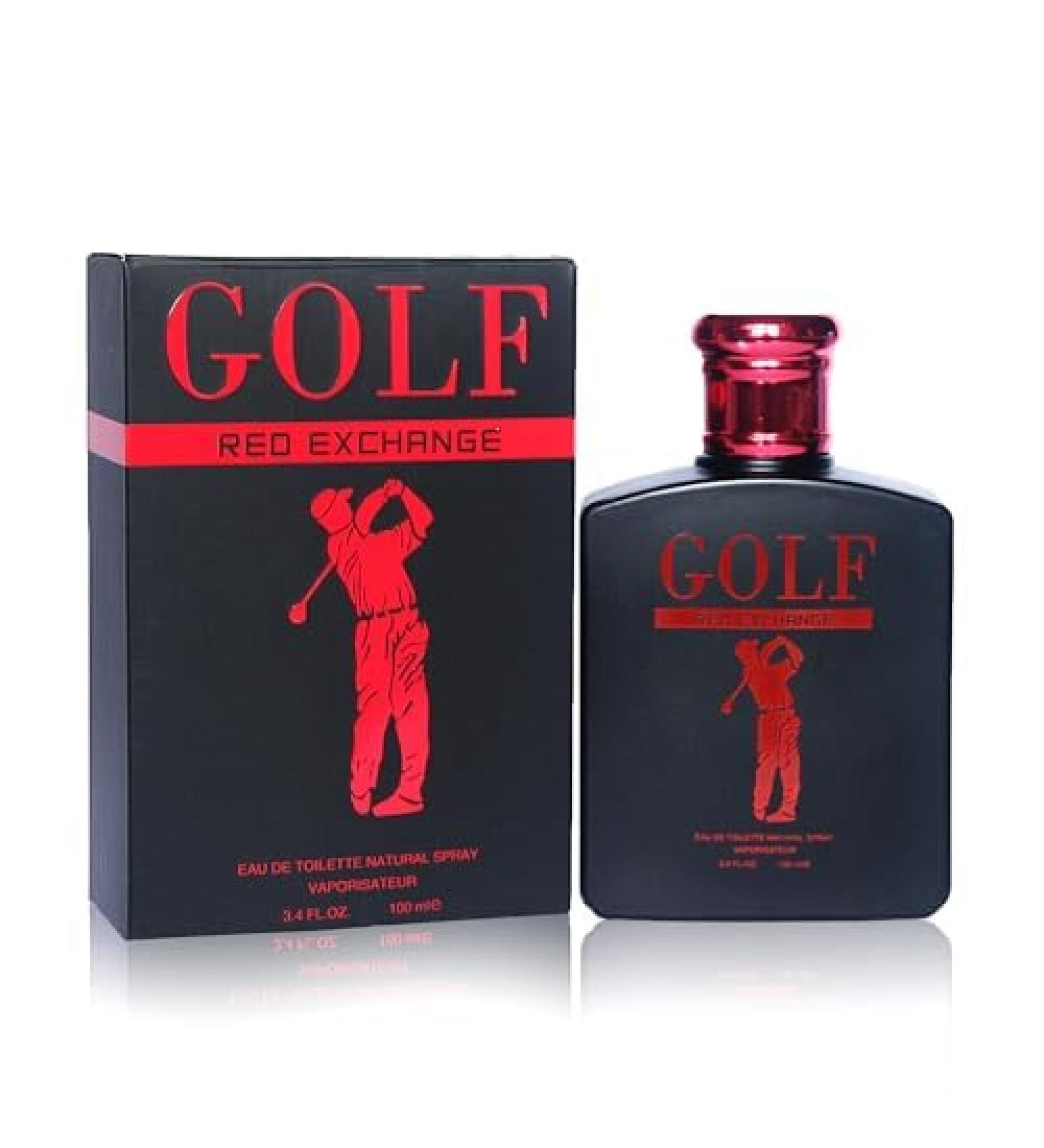 Golf Red Exchange Cologne for Men/Eau de Parfum Natural Spray 3.4 Fl Oz Perfume for Men Suitable for All Skin Type Men Fragrance Daily Used
