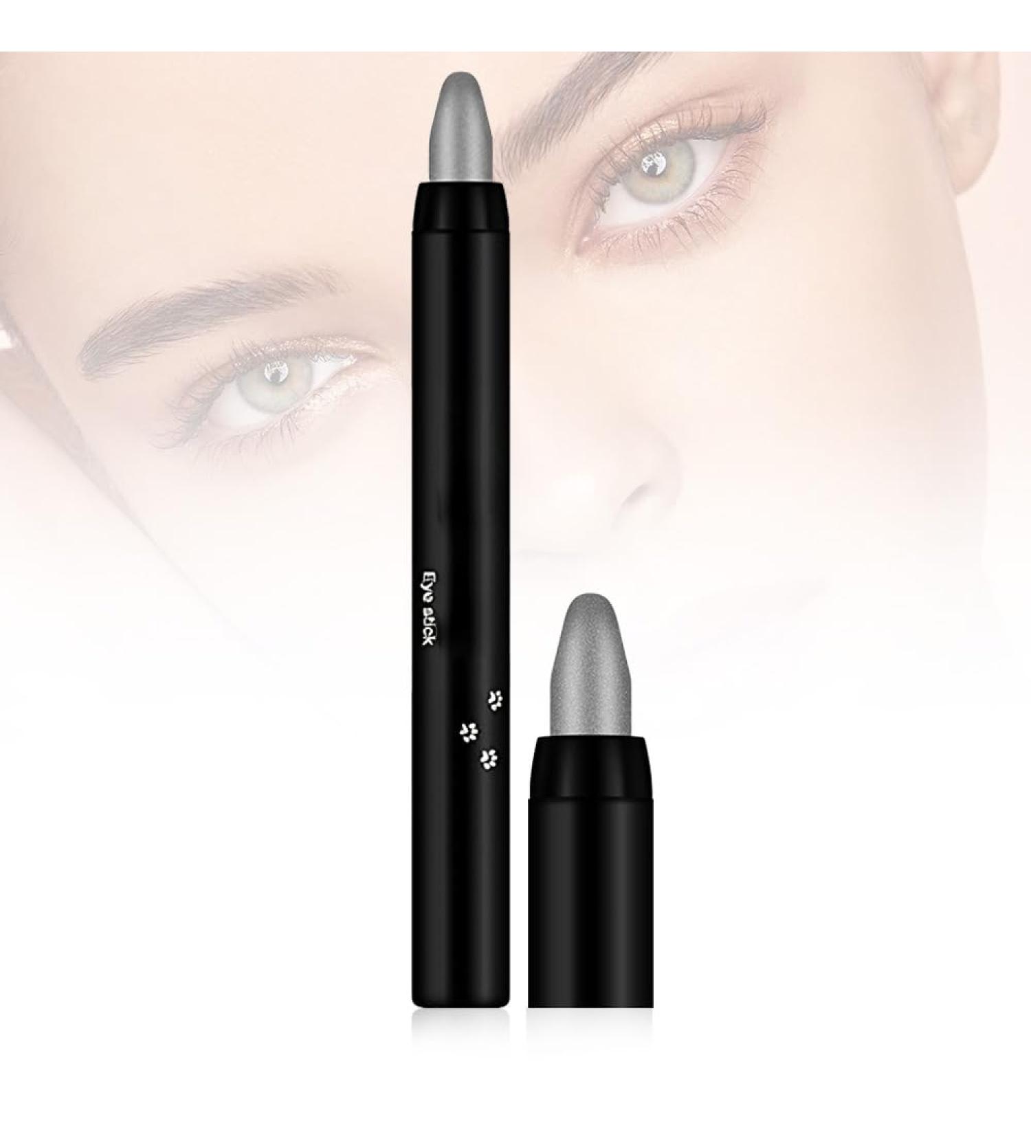 16 Colors Waterproof Glitter Eyelid Make-Up - Shimmer Cream Eyeshadow Pen & Eyeliner | Monastery Collection - Buy Online on GoSupps.com