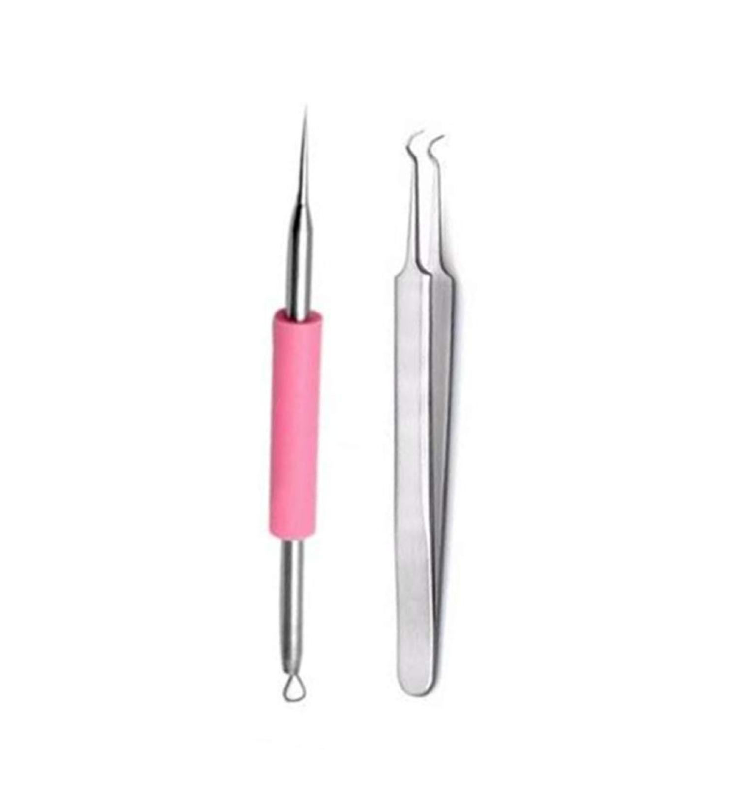 Beautyhe Whitehead Removal Needle | Waircase Tweezers for Pimple & Blackhead Flaw Removal | Face Care Tool for Acne Treatment - Buy Online on GoSupps.com