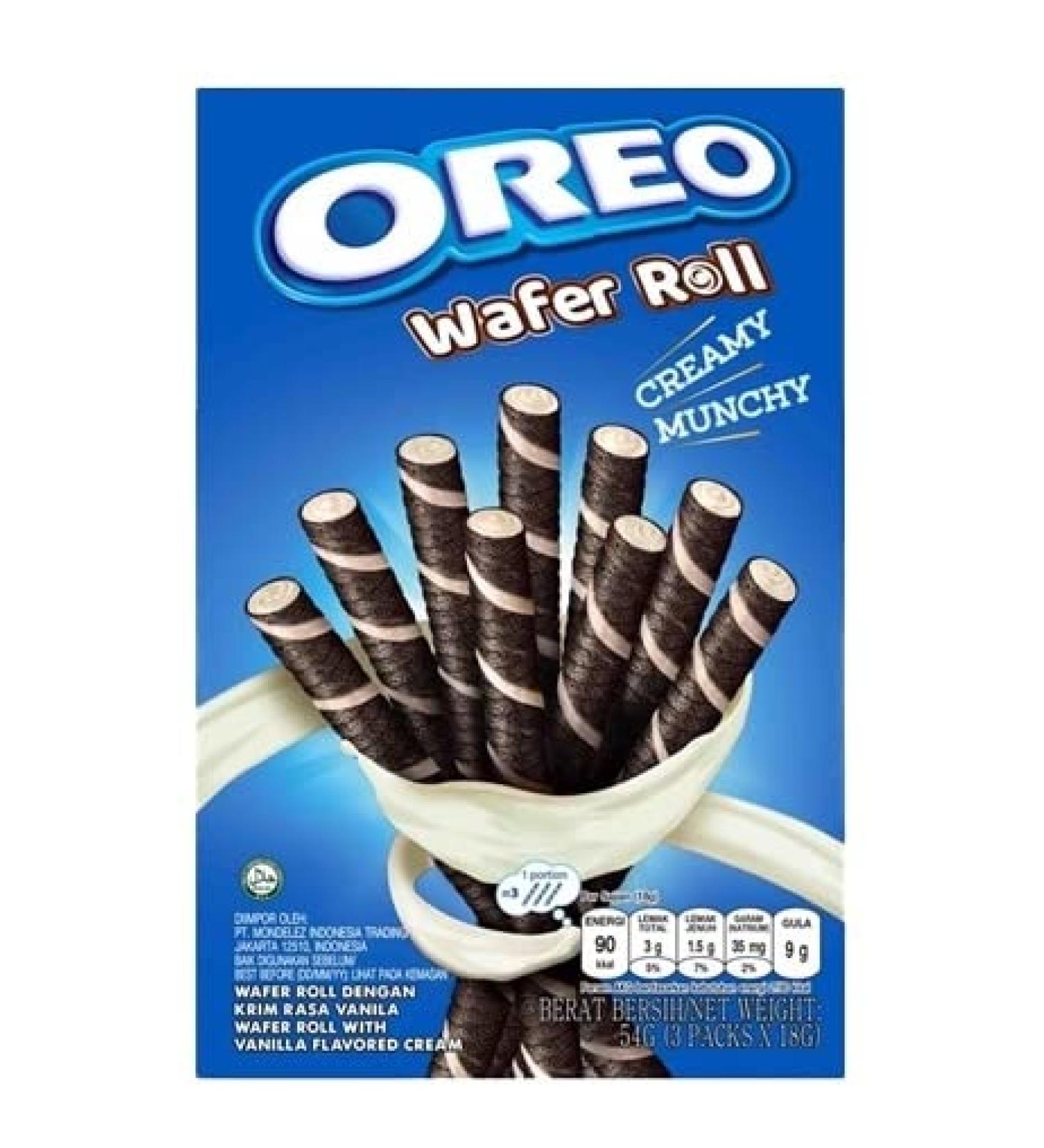 1 Box Oreo Wafer Roll | Vanilla | (54g)