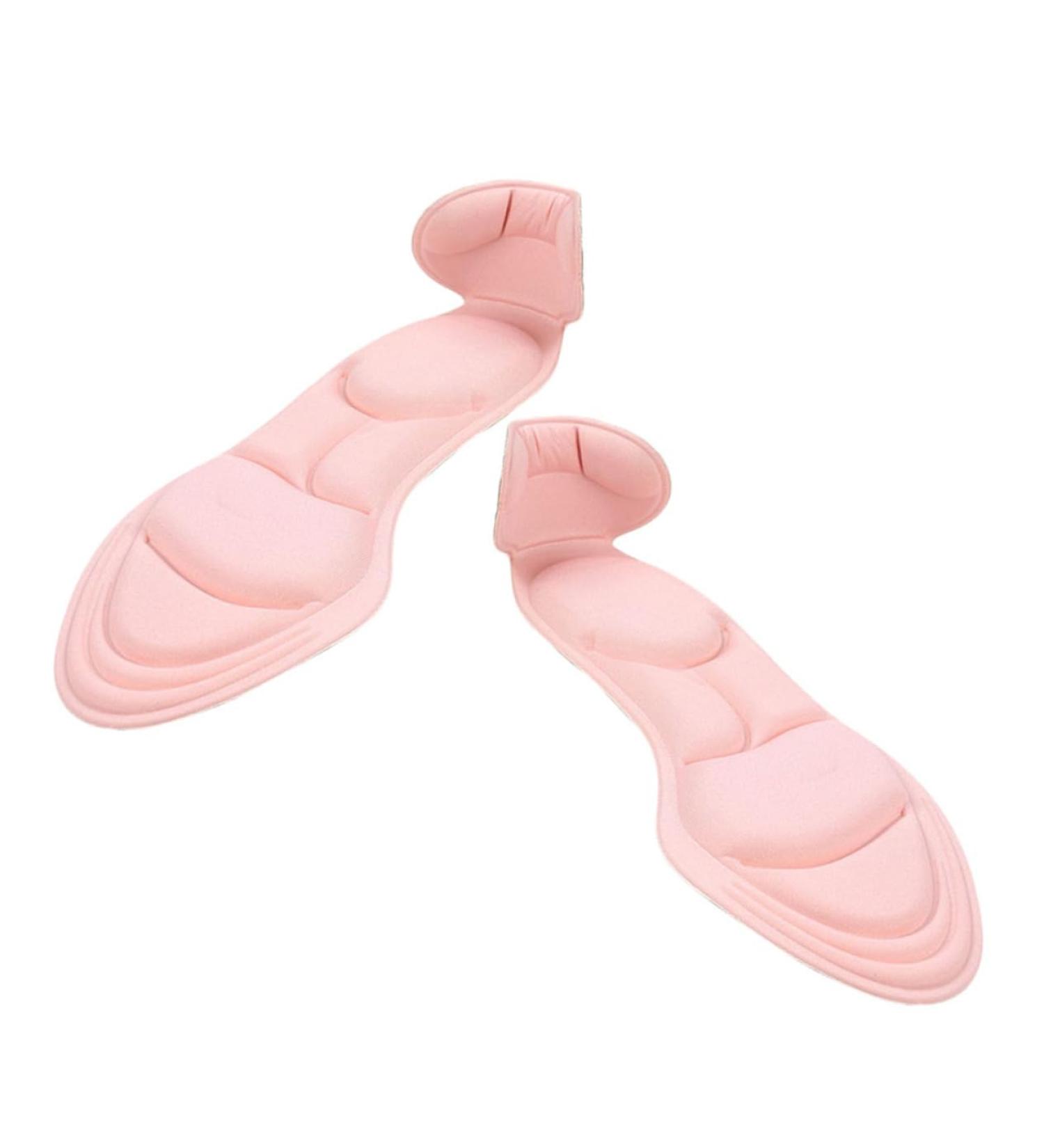 FRCOLOR Pink Heel Cushion Inserts - Comfortable High Heel Pads & Back Heel Inserts for Pain Relief - Medium Size - Buy Online on GoSupps.com