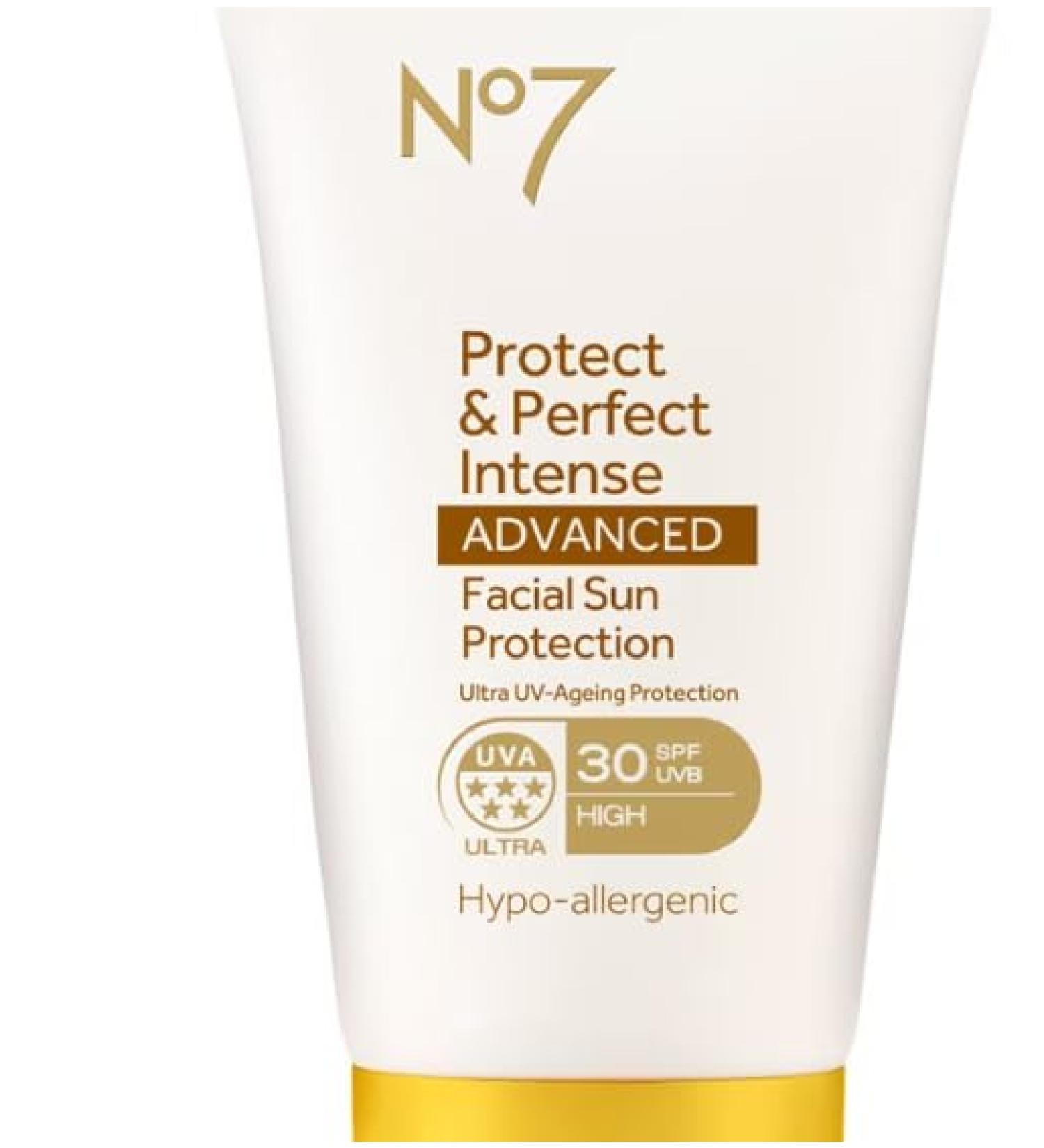 NO7 Protect and Perfect Intense Facial Sun Protection 30spf HIGH