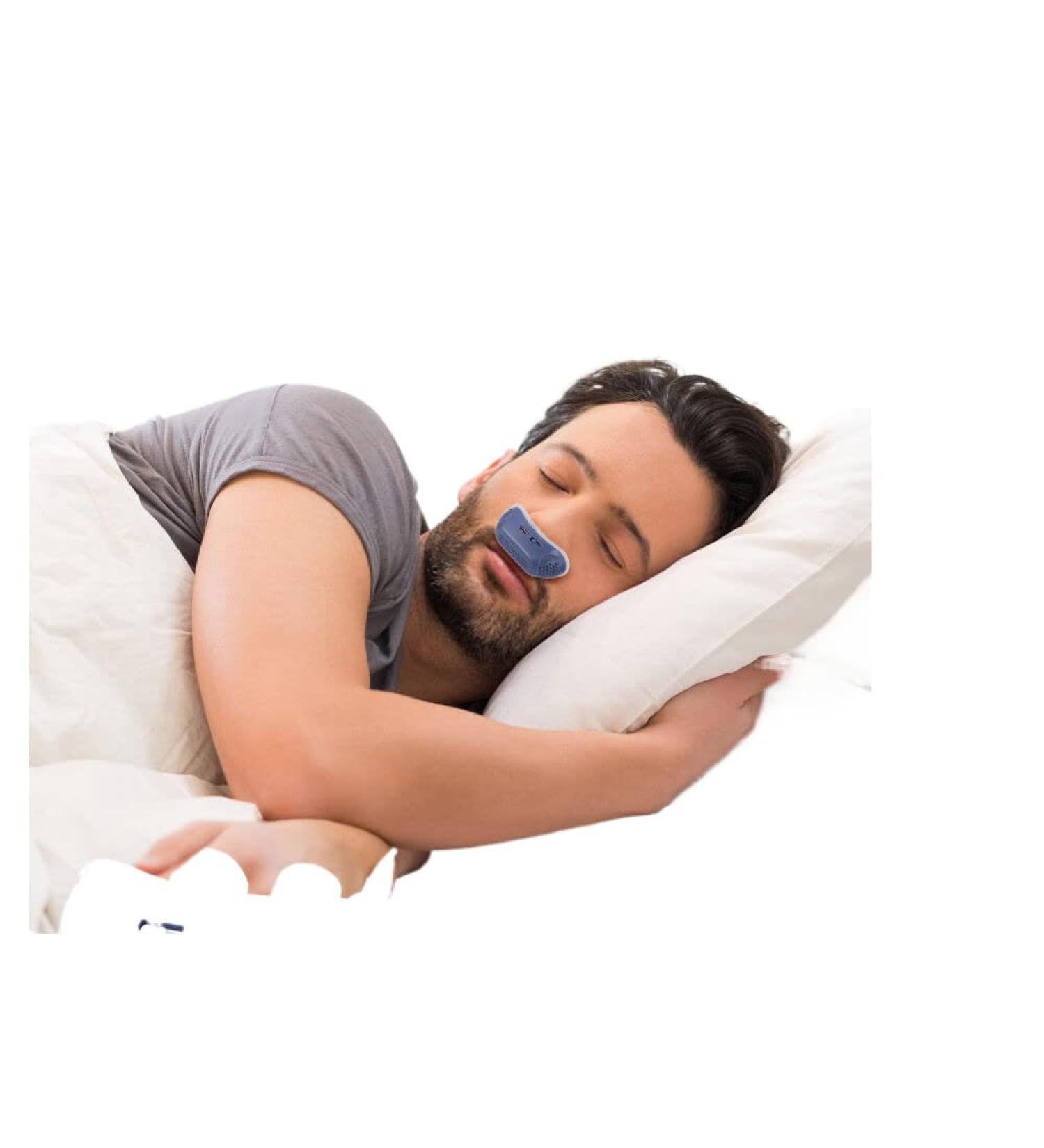 Portable Electric Anti Snoring Device - Sleep Apnea Aid & Snoring Corrector - Buy Online on GoSupps.com