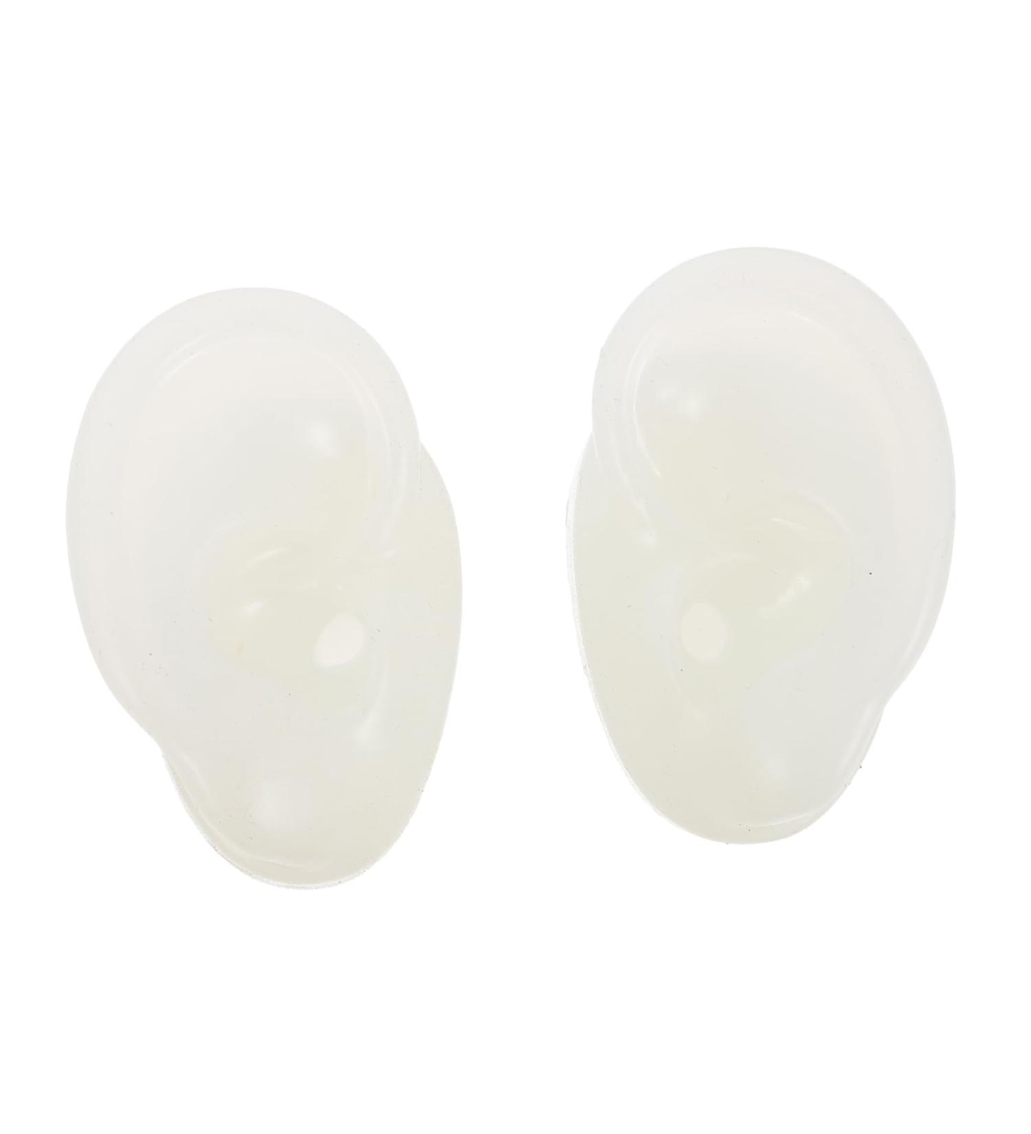 Lurrose Silicone Human Ear Display Stand for Earrings - Practice Teaching Tool - Buy Online on GoSupps.com