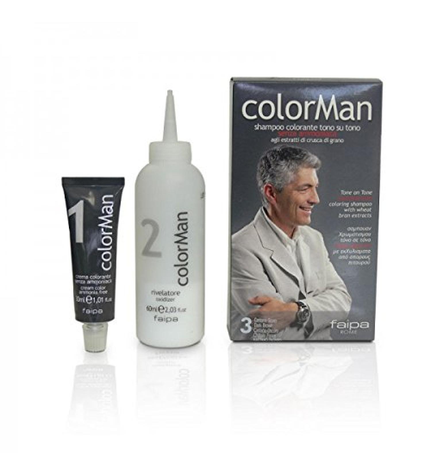 FAIPA Color Man Ammonia-Free Tone-on-Tone Tinted Shampoo No. 6 Dark Blonde