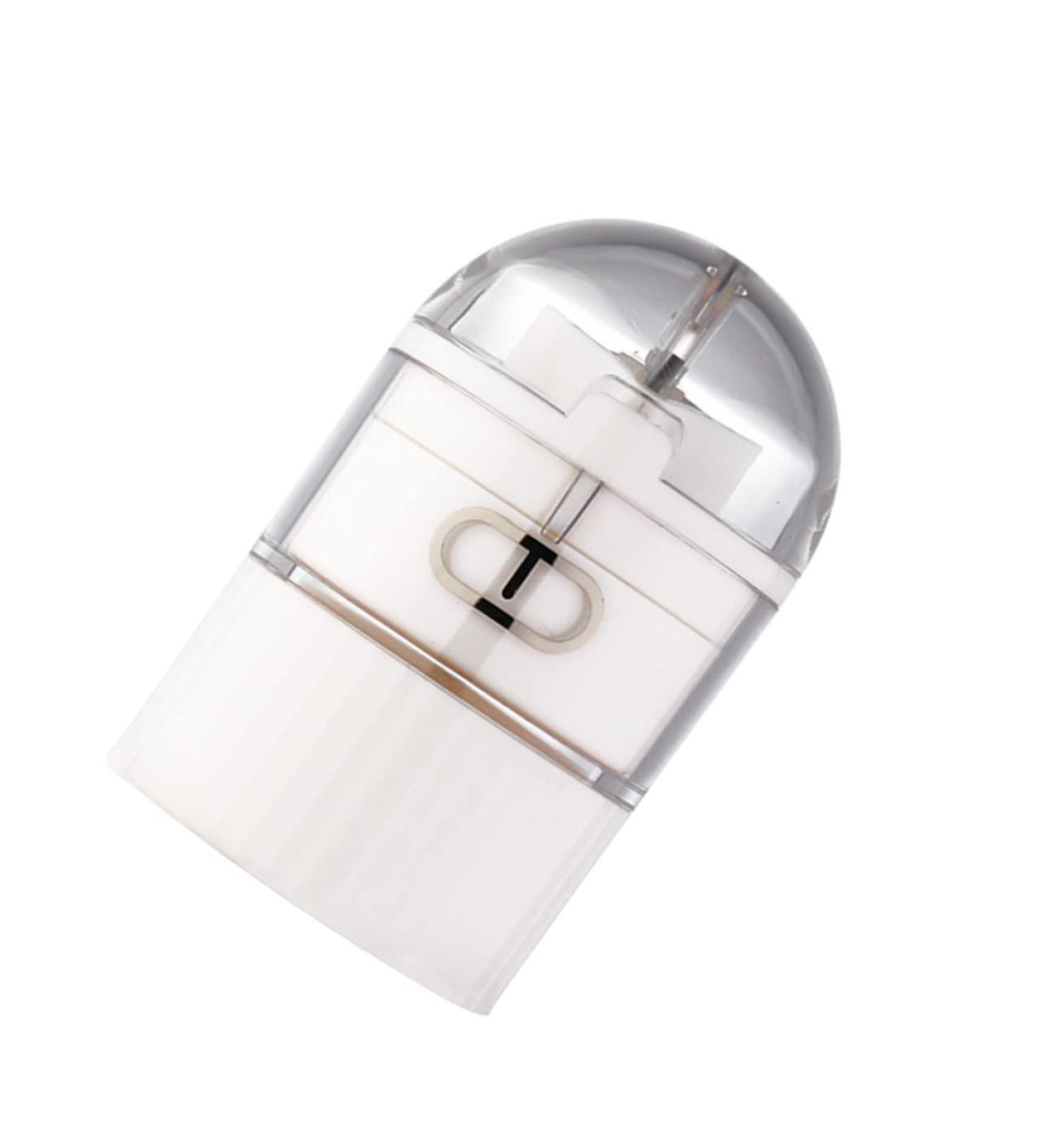 ULTECHNOVO Tablet Cutter Case & Medicine Crusher - Portable Splitter for Easy Pill Cutting - 7.5x4.5cm - White - Buy Online on GoSupps.com