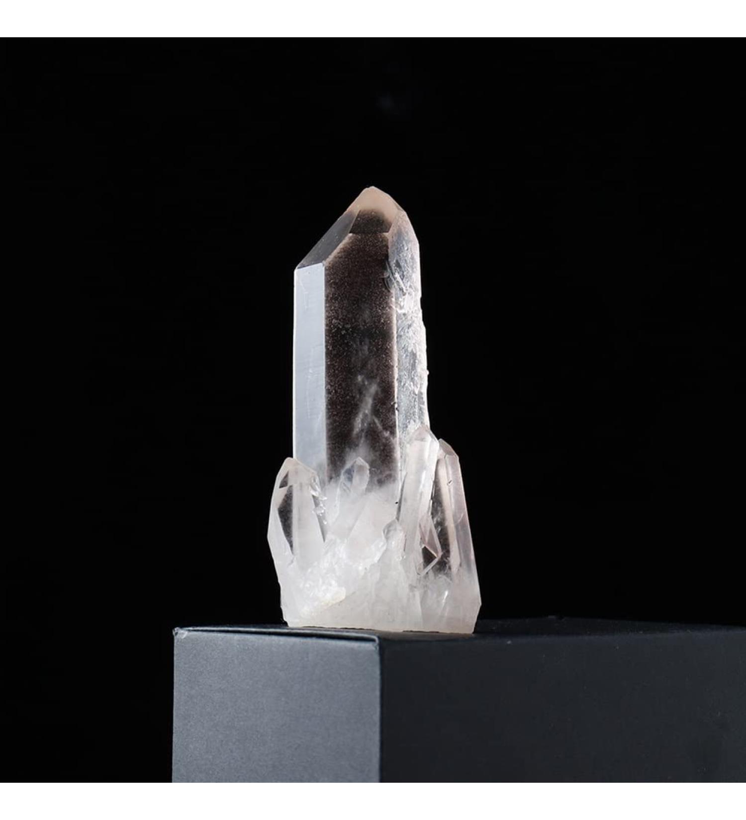 Crystal 1PC Natural Raw Clear Quartz Cluster White Crystal Stone Specimen Home Decoration Crafts Ornament Can be Used for ningxiao (Size : 30-50g)