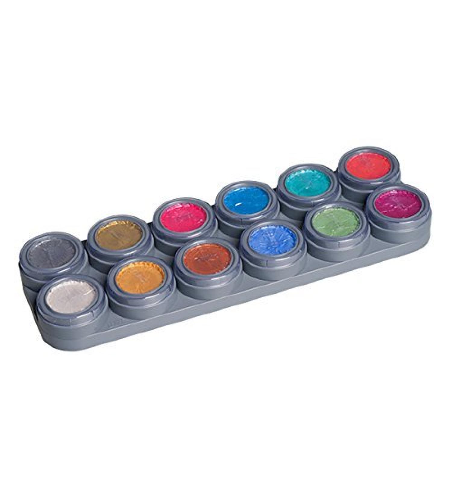 Grimas Pearl Water Make up 12 Colors Palette