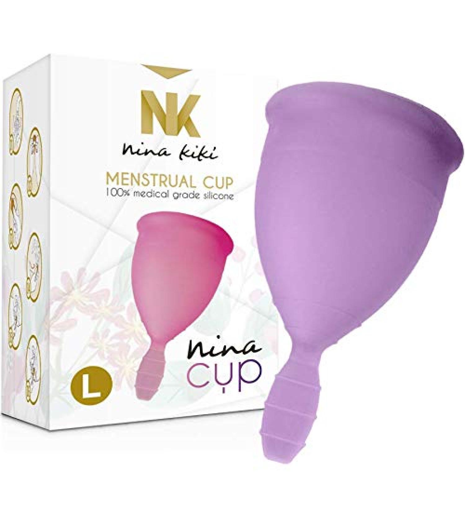 Nina Kik Menstrual Cup Size L Purple - 100 g